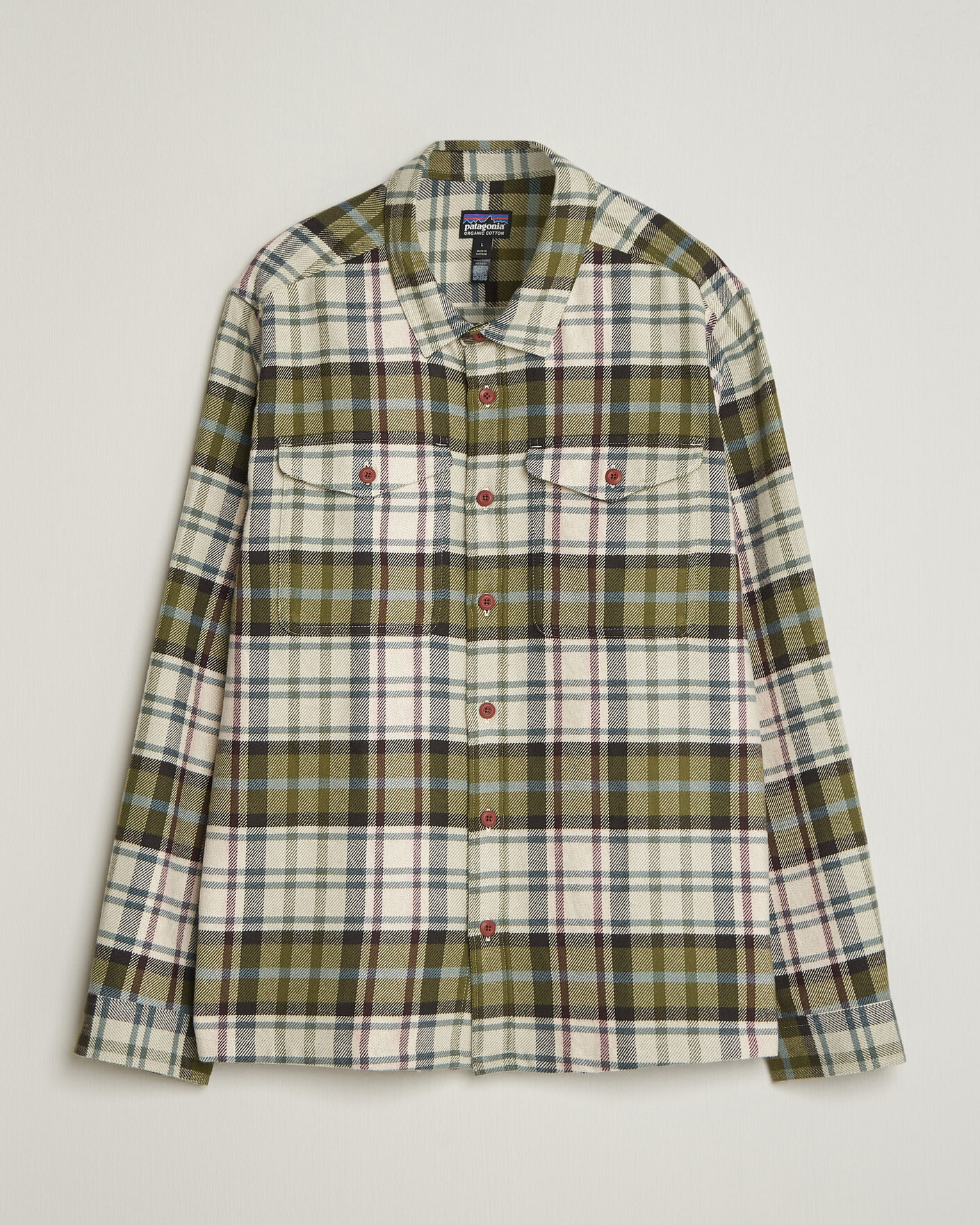 Mies | Kauluspaidat | Patagonia | Fjord Flannel Shirt Weathered Stone