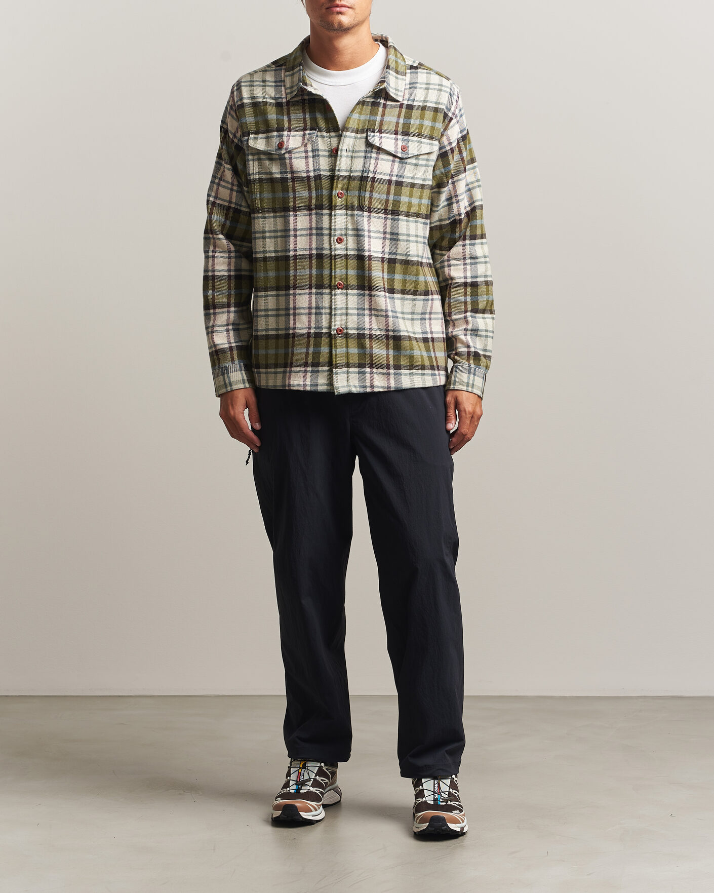 Mies | Kauluspaidat | Patagonia | Fjord Flannel Shirt Weathered Stone