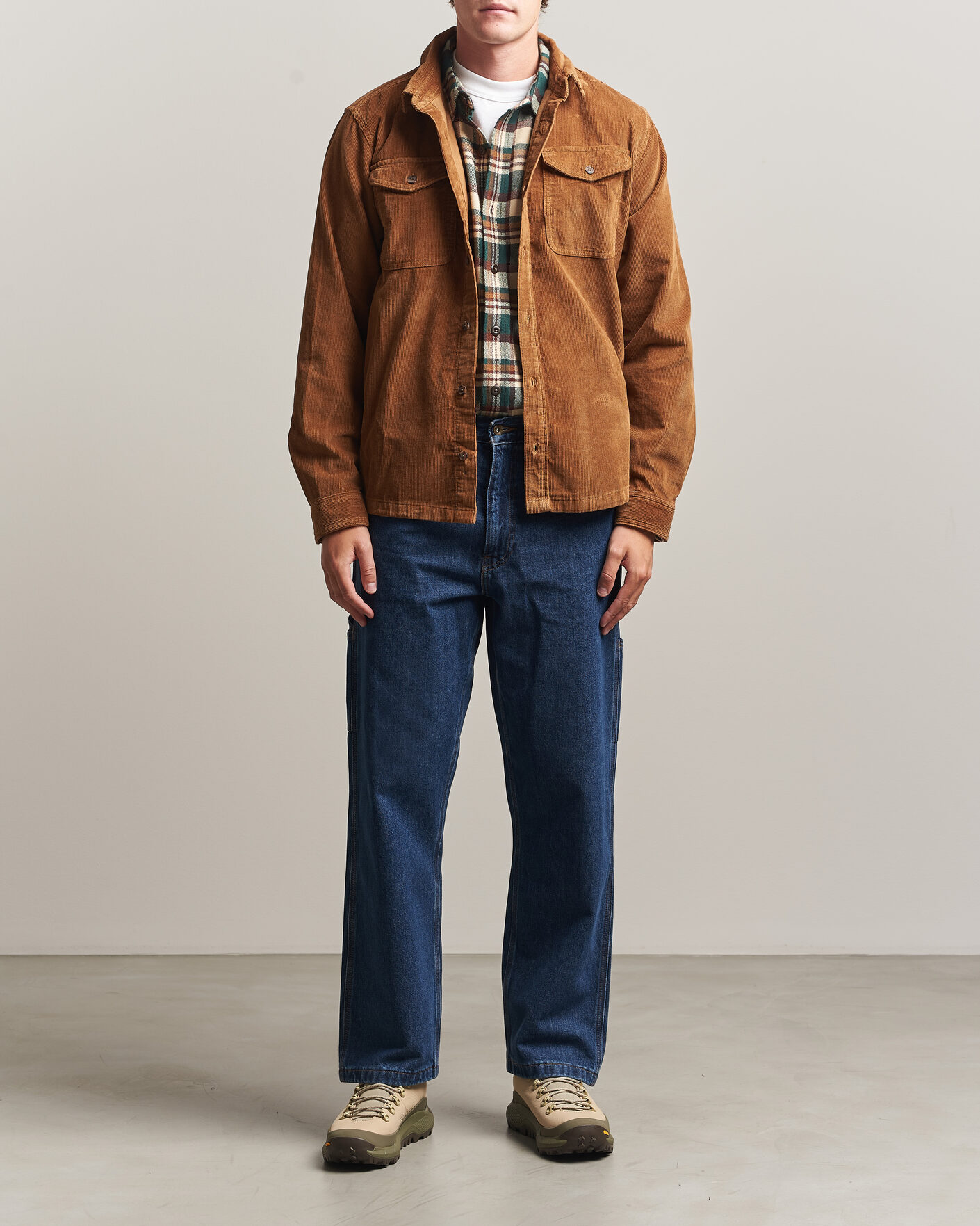 Mies | Kauluspaidat | Patagonia | Corduroy Shirt Deer Brown