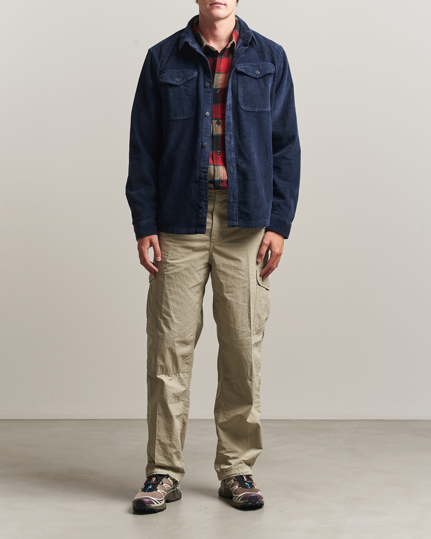 Mies | Kauluspaidat | Patagonia | Corduroy Shirt New Navy