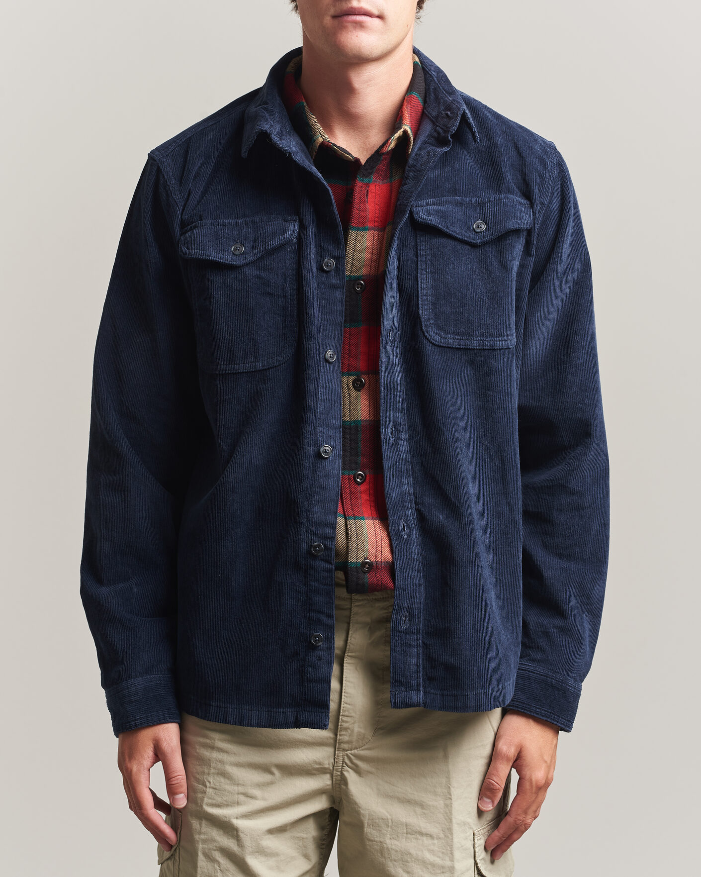 Mies | Kauluspaidat | Patagonia | Corduroy Shirt New Navy