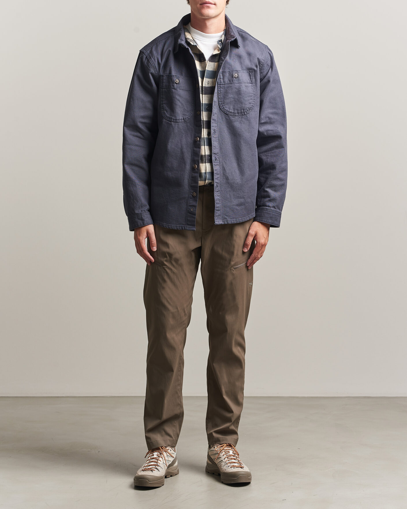 Mies | Kauluspaidat | Patagonia | Point Reyes Canvas Shirt Smolder Blue