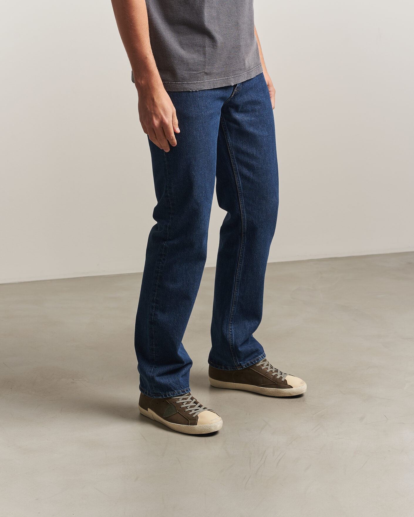 Mies | Tennarit | Philippe Model | PRSX Low Top Suede Sneaker Green