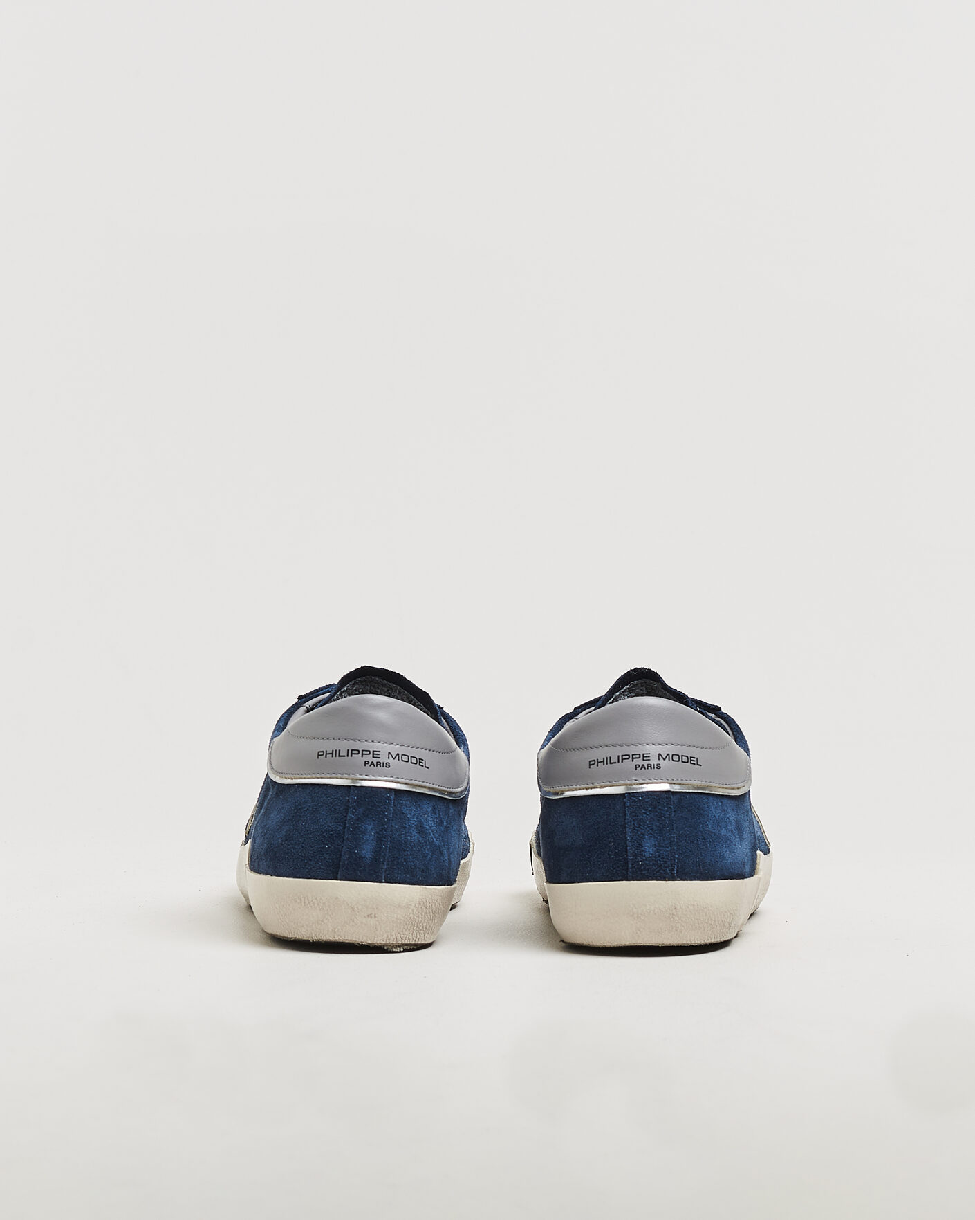 Mies | Tennarit | Philippe Model | PRSX Low Top Suede Sneaker Blue/Grey