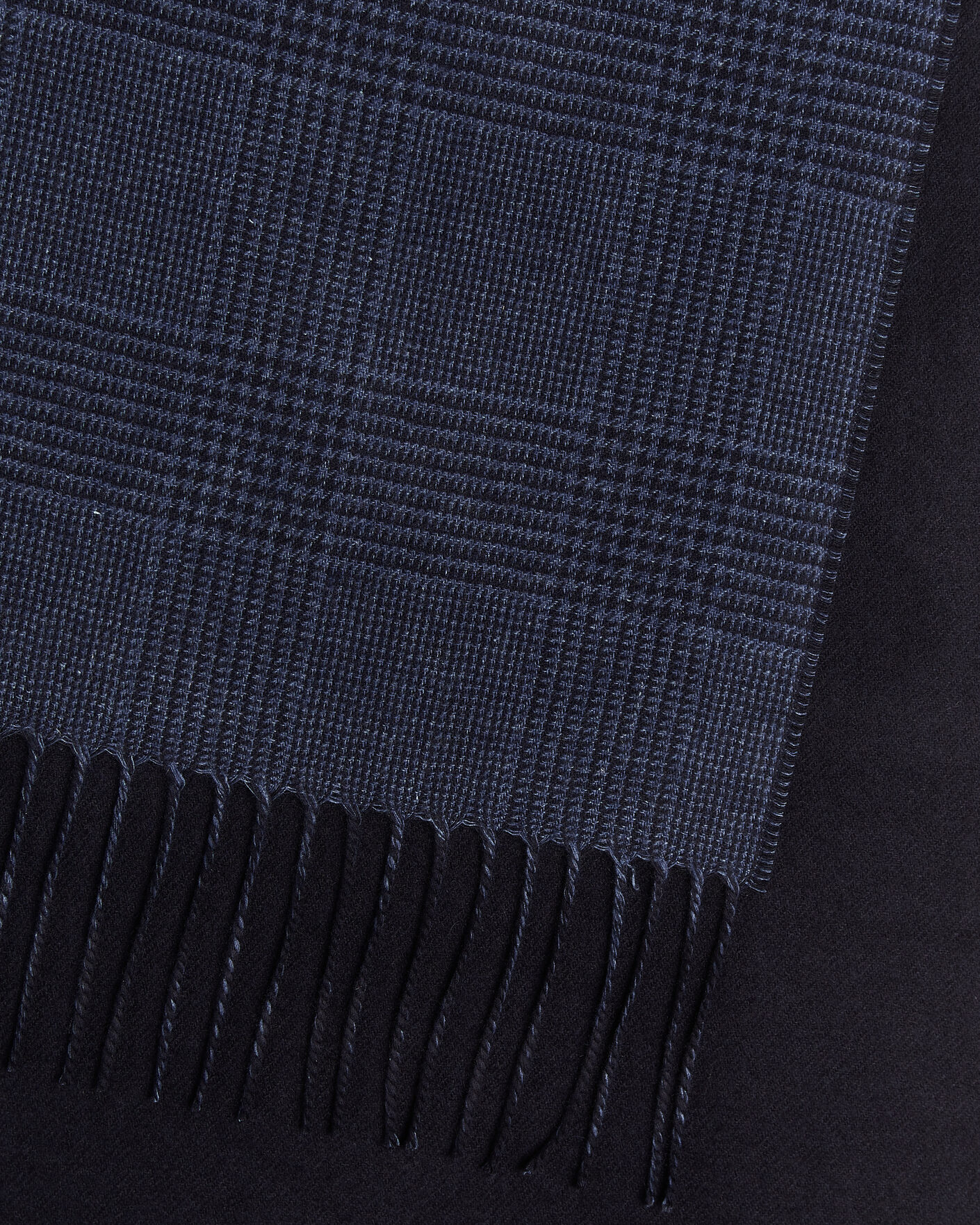 Mies | Kaulaliinat | Piacenza Cashmere | Cashmere/Silk Glencheck Scarf Navy