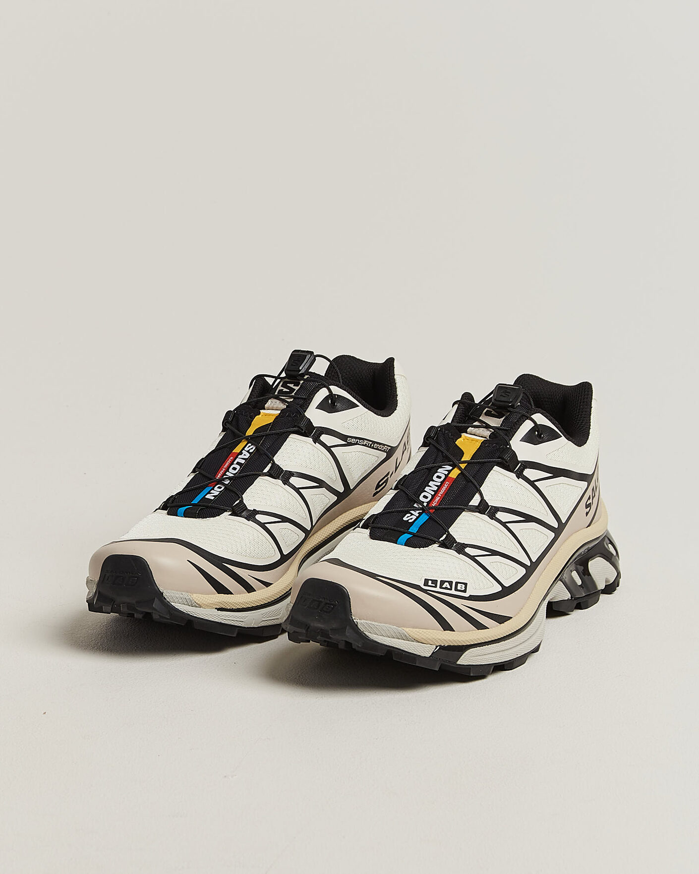 Mies | Maastojuoksukengät | Salomon | XT-6 Sneakers Vanilla Ice/Black