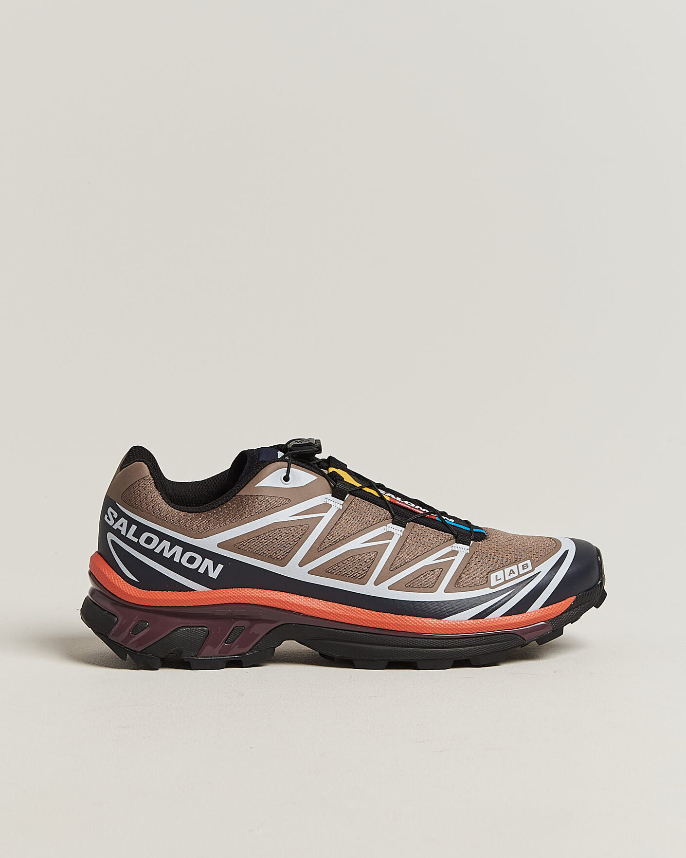 Mies | Maastojuoksukengät | Salomon | XT-6 Sneakers Walnut/Maritime Blue