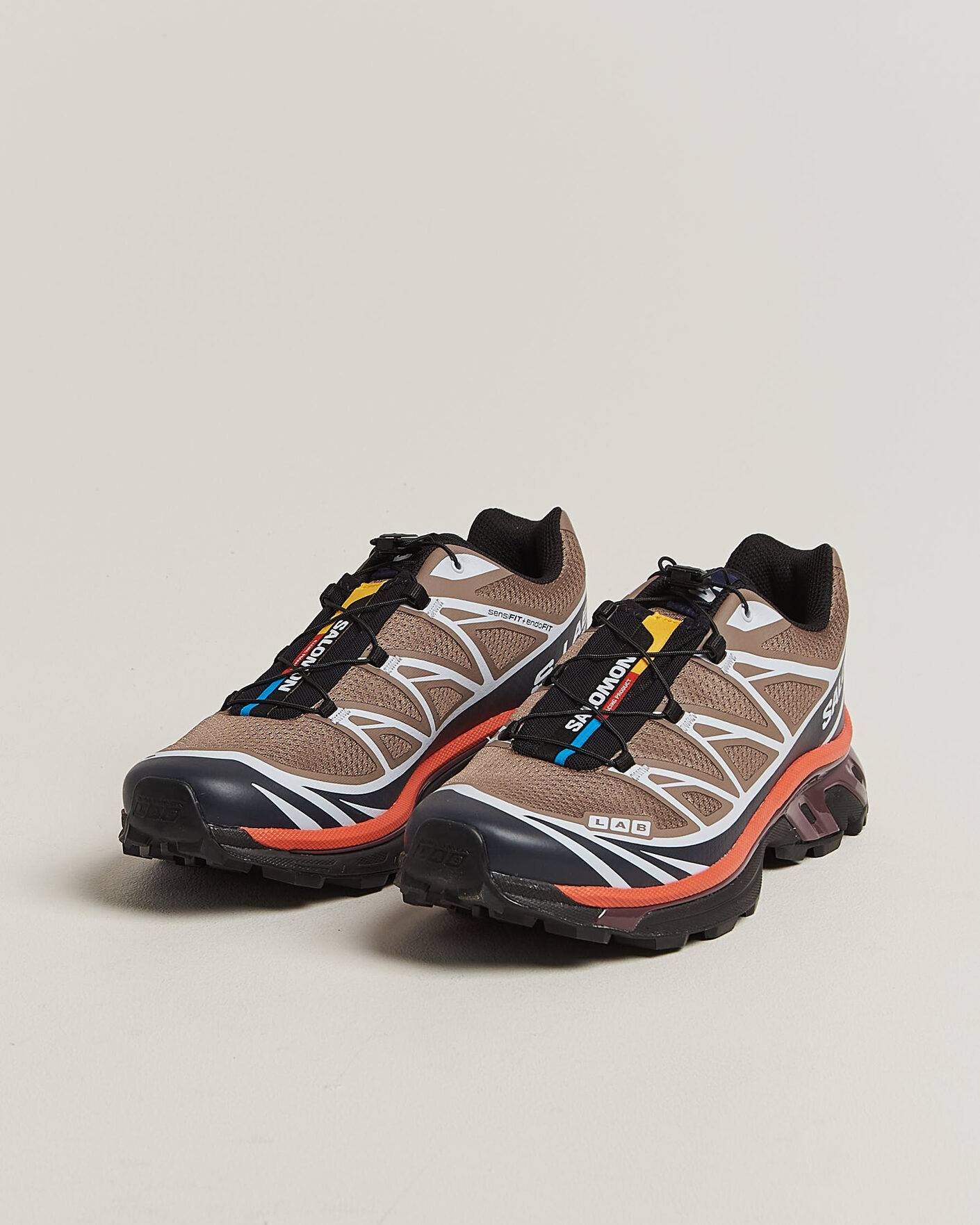 Mies | Maastojuoksukengät | Salomon | XT-6 Sneakers Walnut/Maritime Blue