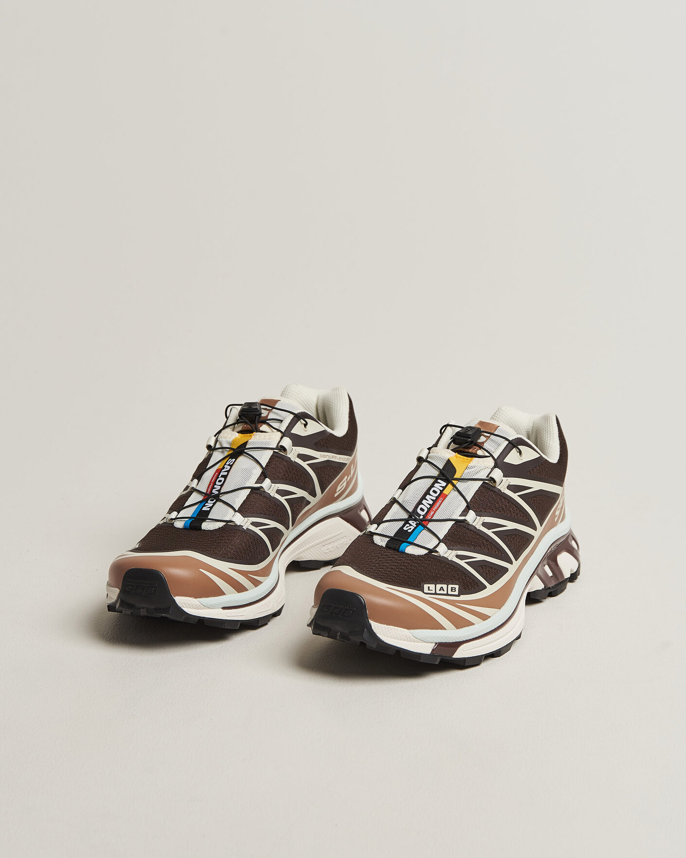 Mies | Maastojuoksukengät | Salomon | XT-6 Sneakers Black Coffee/Burro
