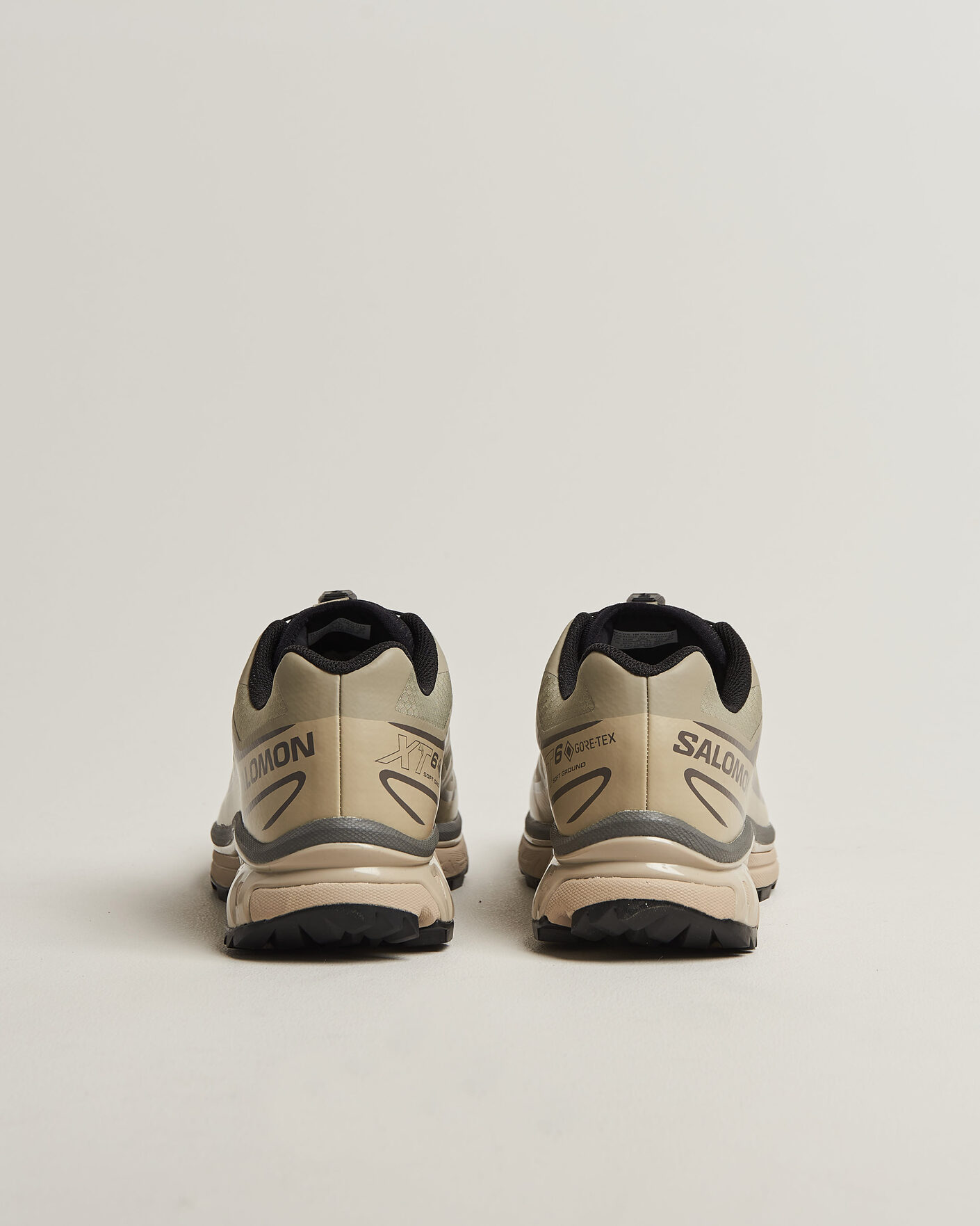 Mies | Maastojuoksukengät | Salomon | XT-6 GTX Sneakers White Pepper/Silver Sage