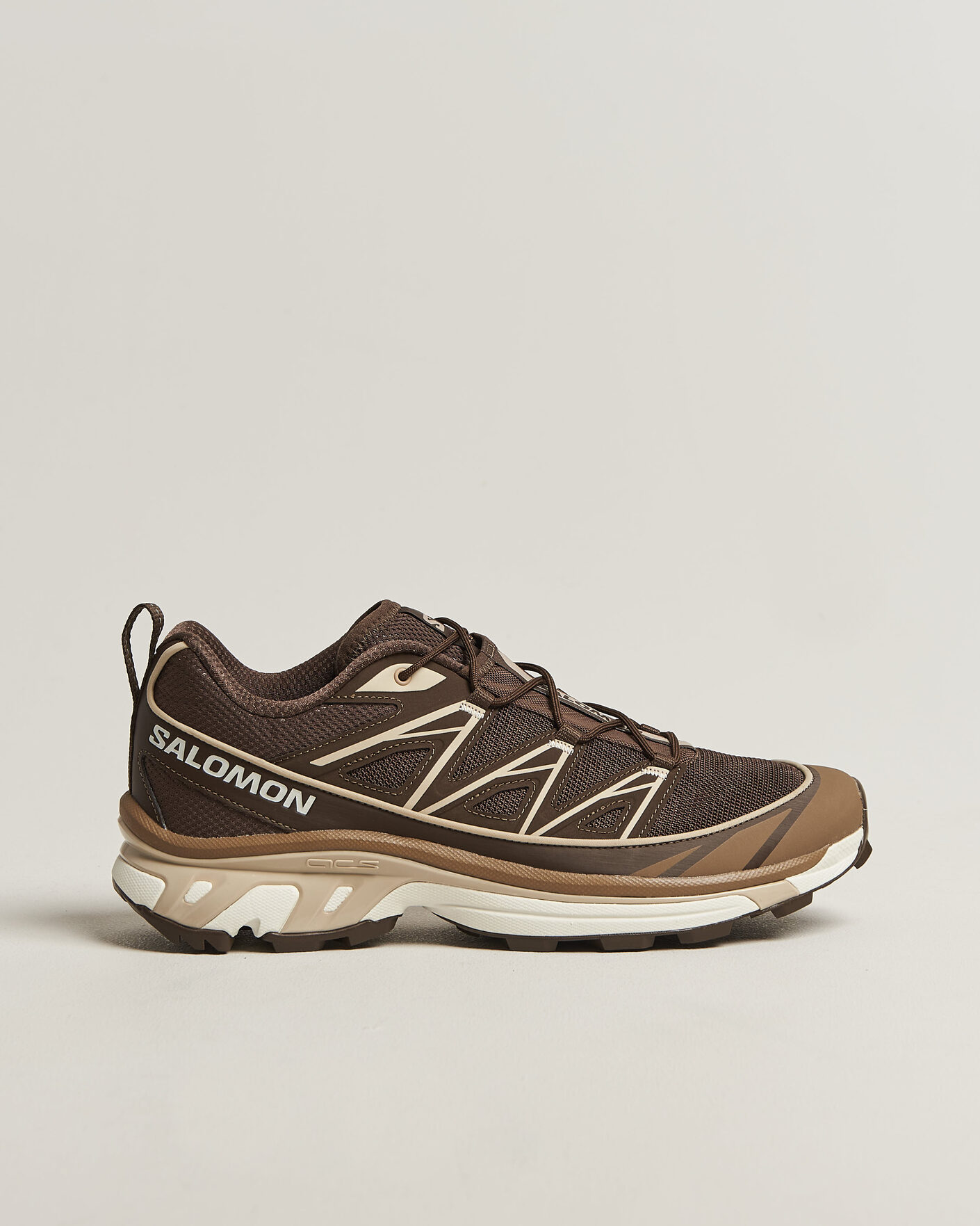Mies | Maastojuoksukengät | Salomon | XT-6 Expanse Sneakers Earth Brown/White Pepper