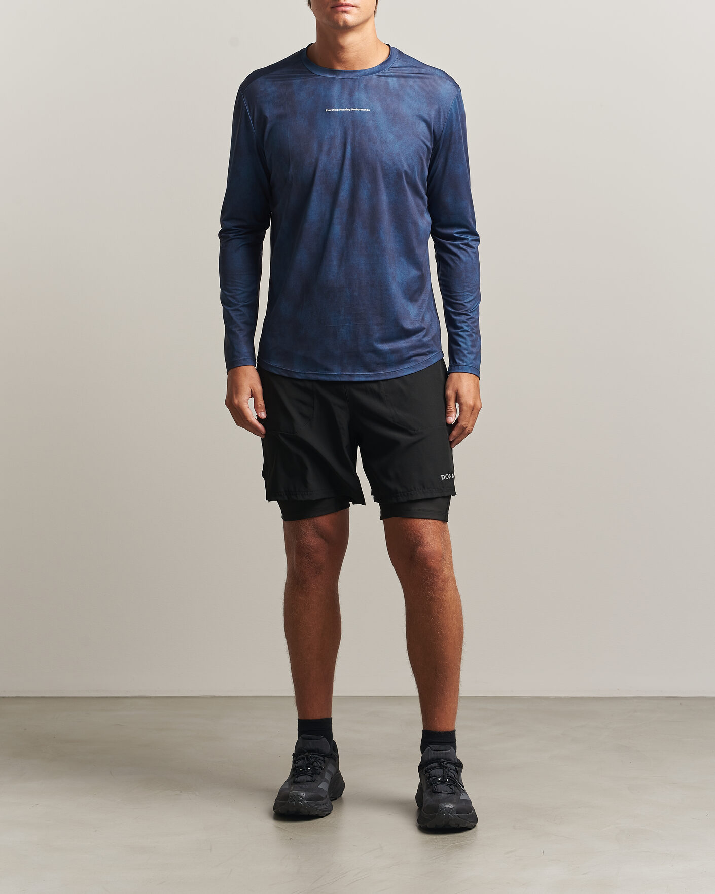 Mies | T-paidat | DOXA | Rerun Long Sleeve T-Shirt Indigo