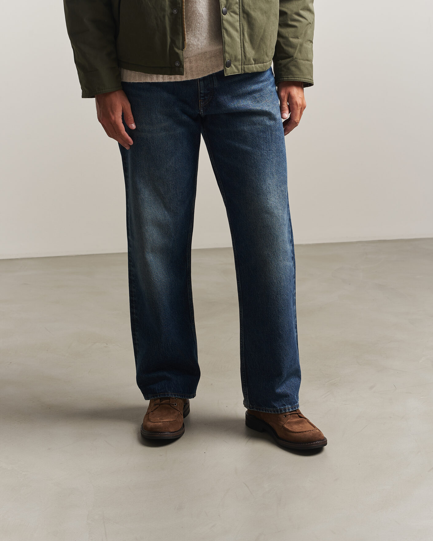 Mies | Nilkkurit | Astorflex | Nuvoflex Dainite Lace Up Boot Dark Khaki Suede