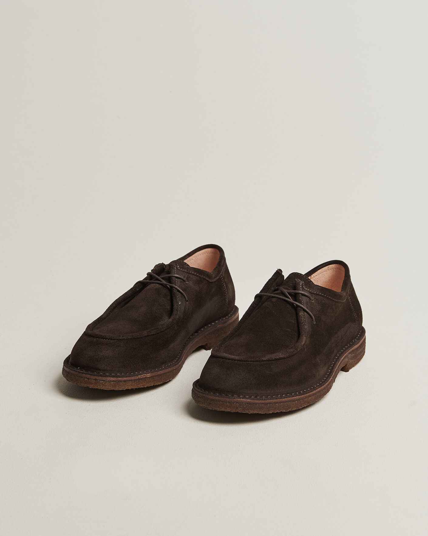 Mies | Derby-kengät | Astorflex | Artflex Moc Toe Dark Brown Suede