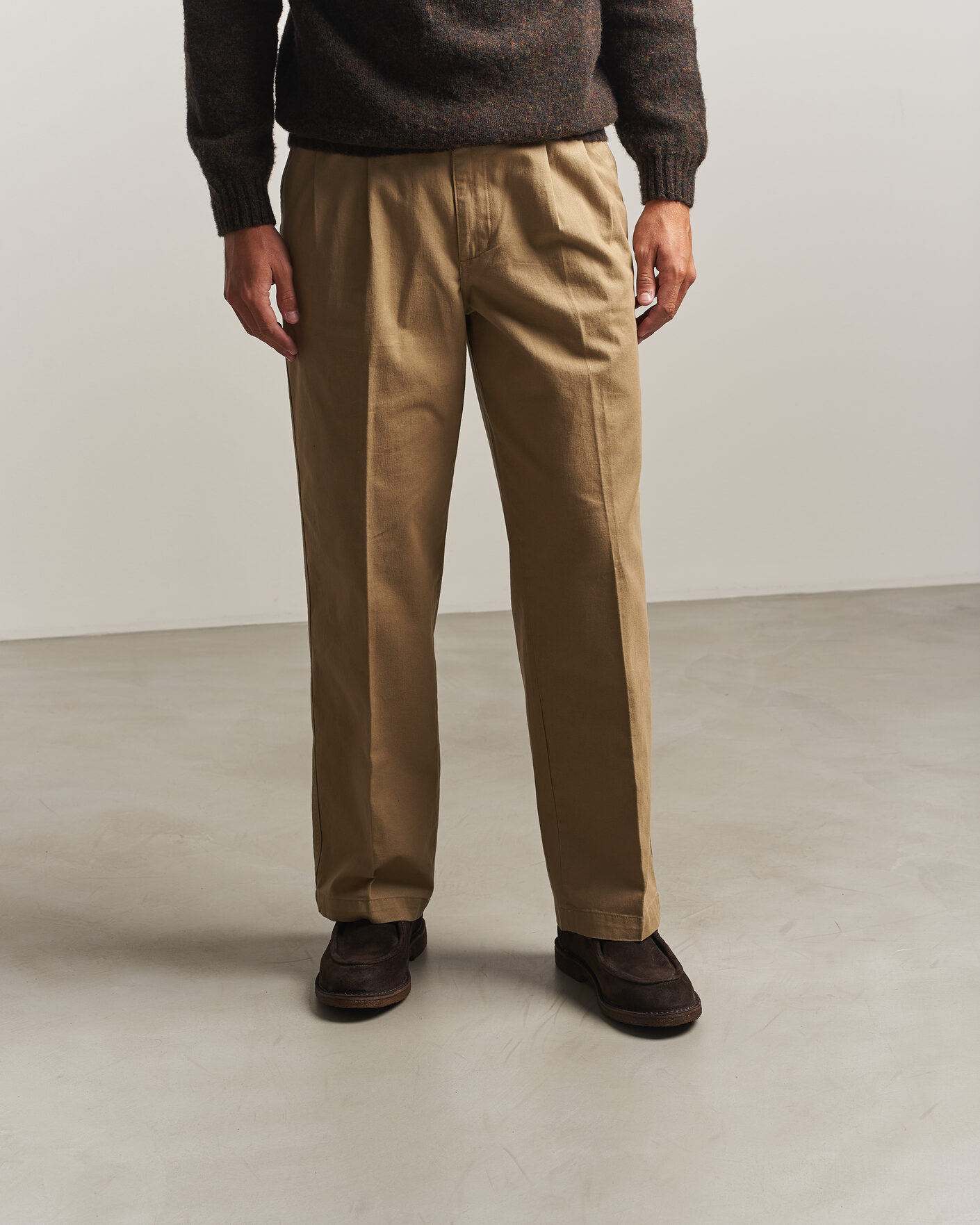 Mies | Derby-kengät | Astorflex | Artflex Moc Toe Dark Brown Suede