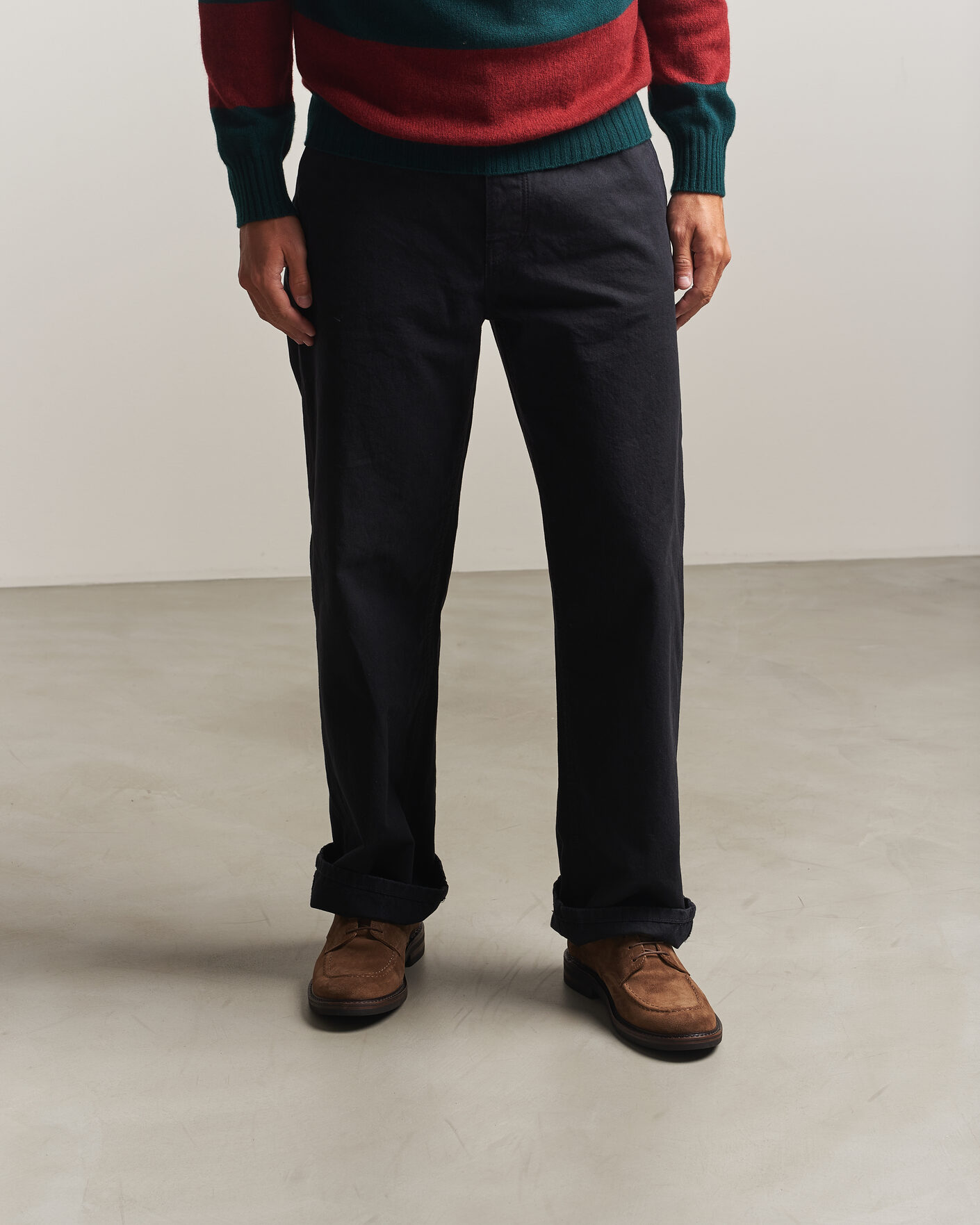 Mies | Derby-kengät | Astorflex | Carlflex Moc Toe Dark Khaki Suede