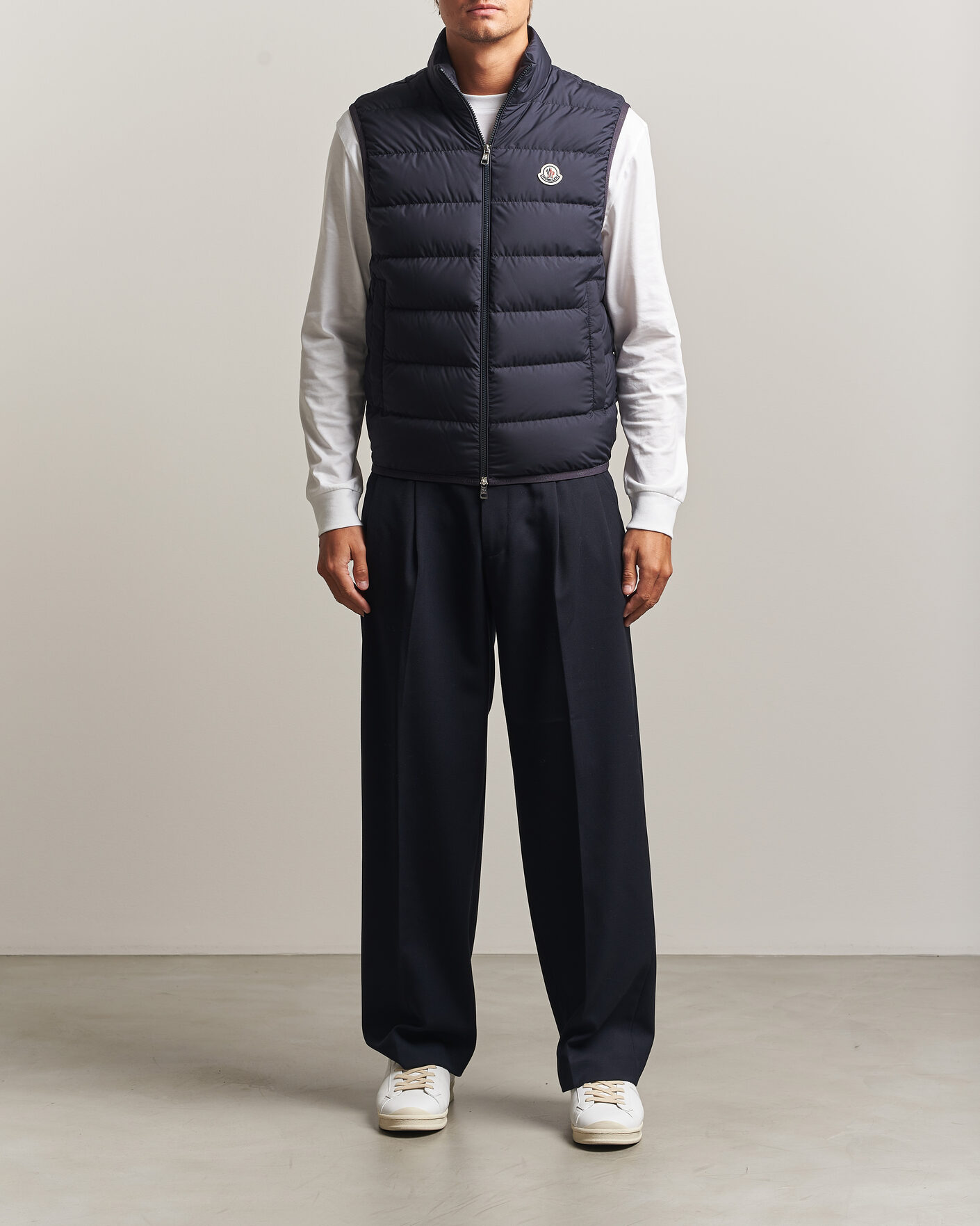 Mies | Ulkoliivit | Moncler | Contrin Down Vest Navy