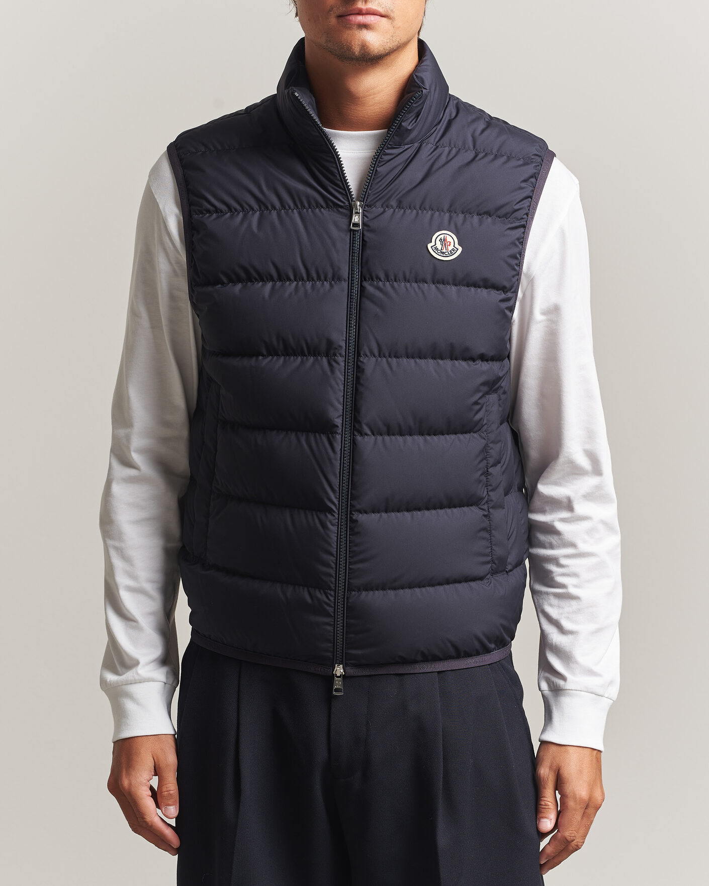 Mies | Ulkoliivit | Moncler | Contrin Down Vest Navy