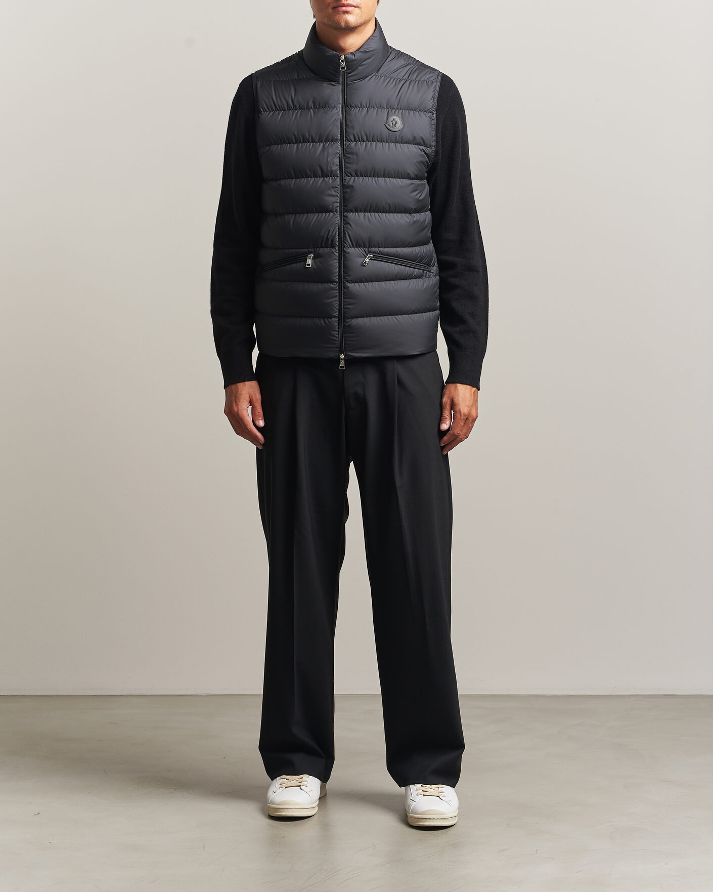 Mies | Ulkoliivit | Moncler | Treompan Down Vest Black