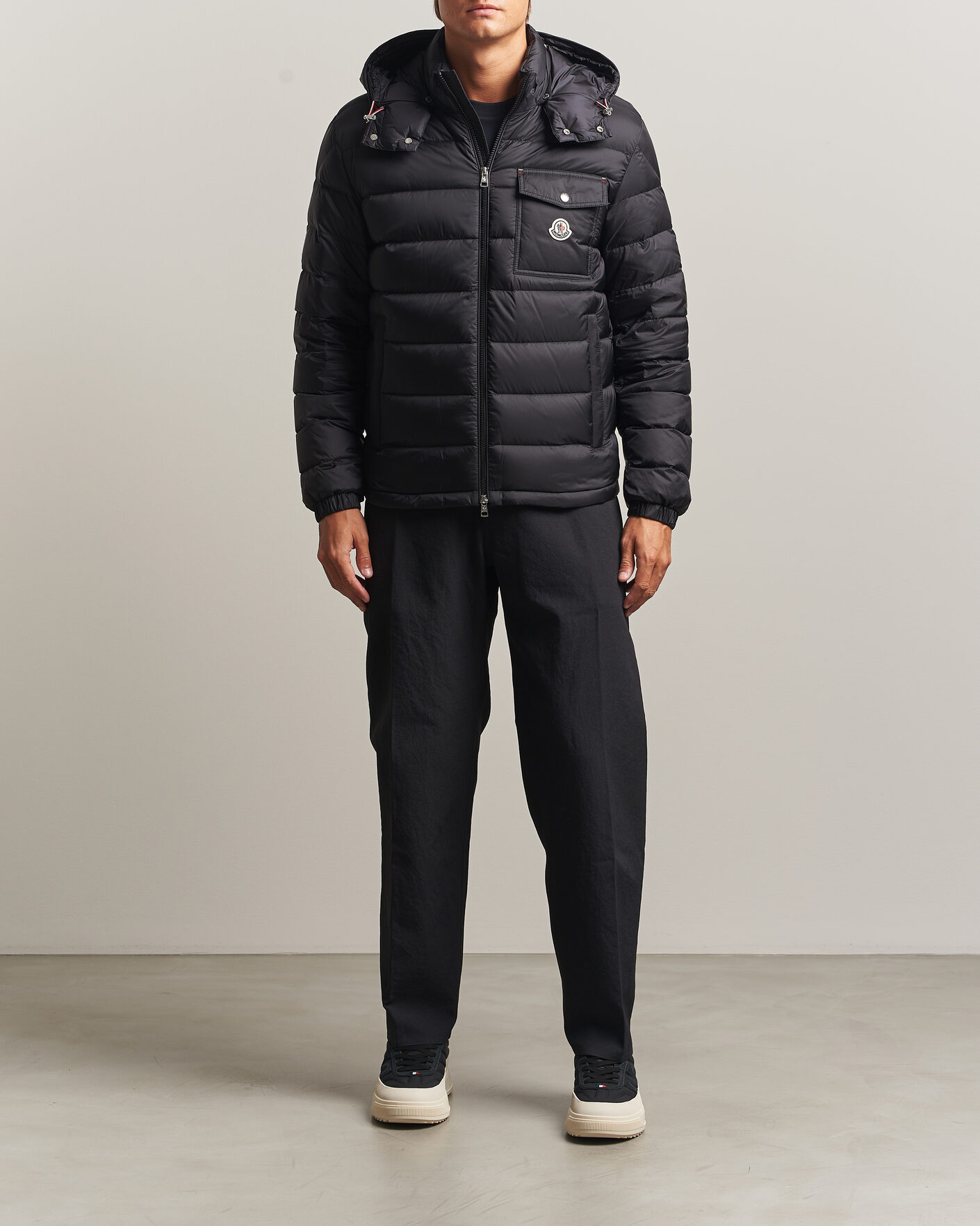 Mies | Takit | Moncler | Verith Hooded Down Jacket Black