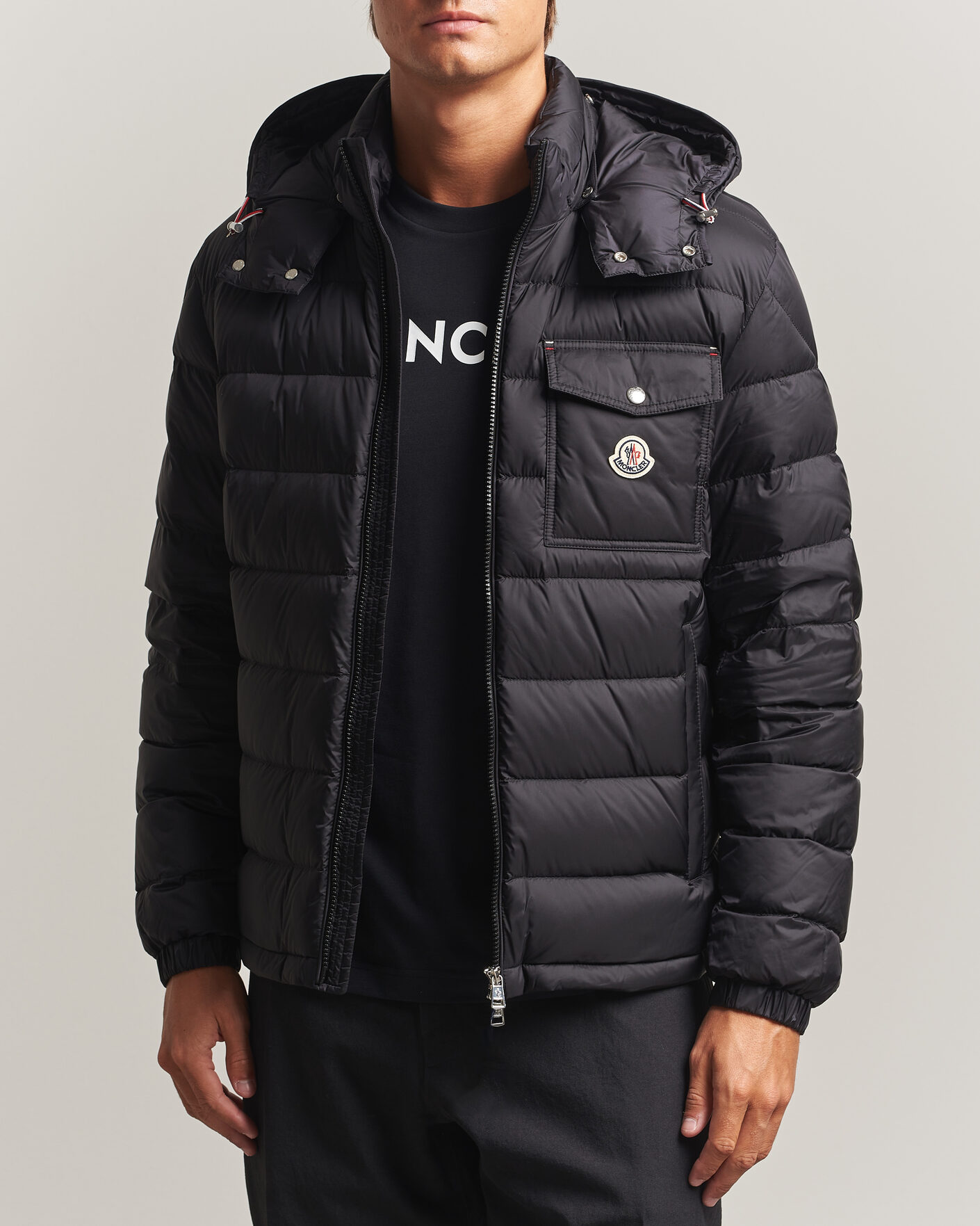 Mies | Takit | Moncler | Verith Hooded Down Jacket Black