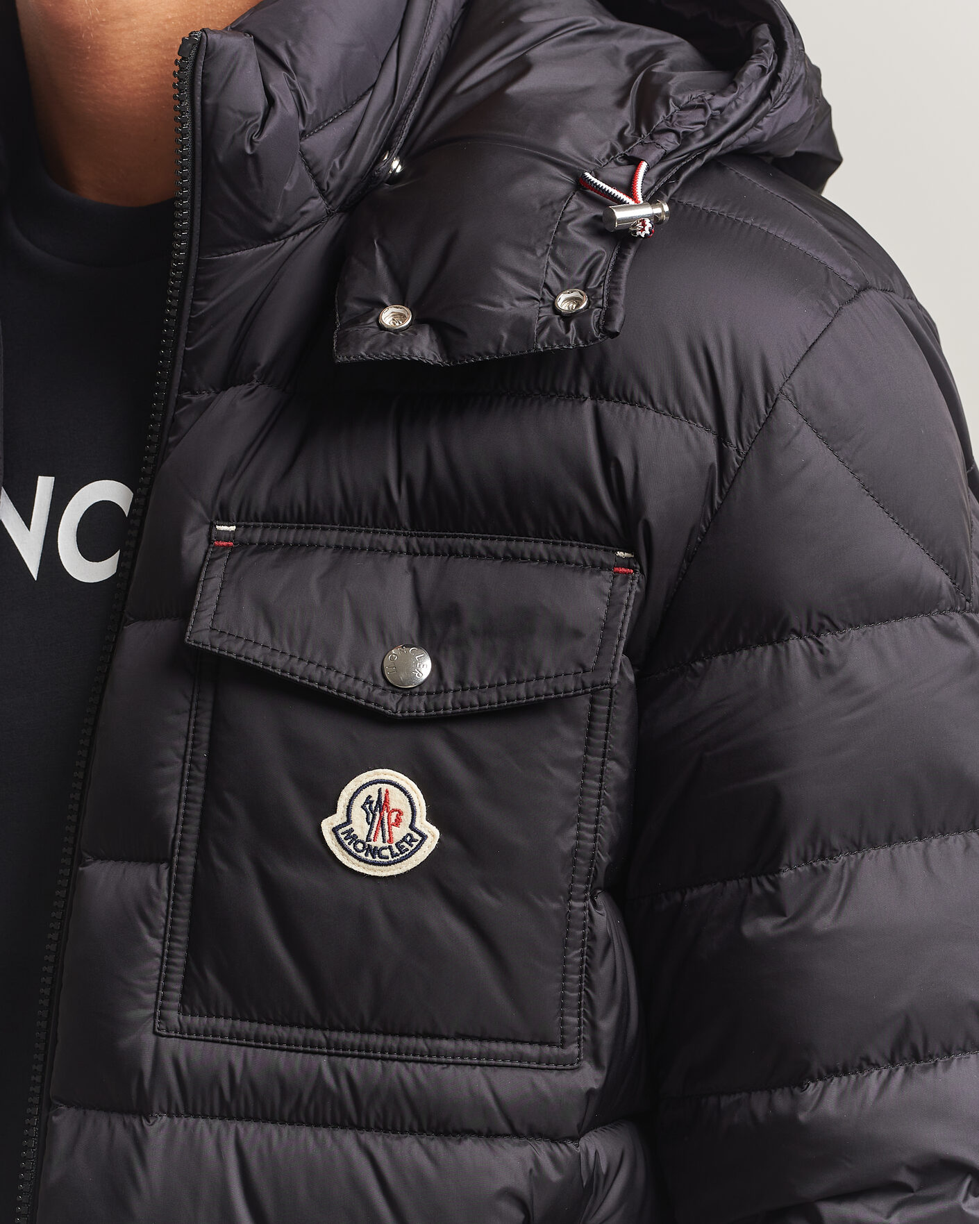 Mies | Takit | Moncler | Verith Hooded Down Jacket Black
