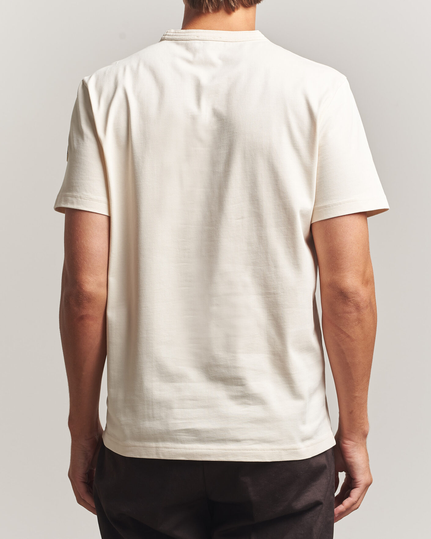 Mies | T-paidat | Moncler | Varsity Logo T-Shirt Off White