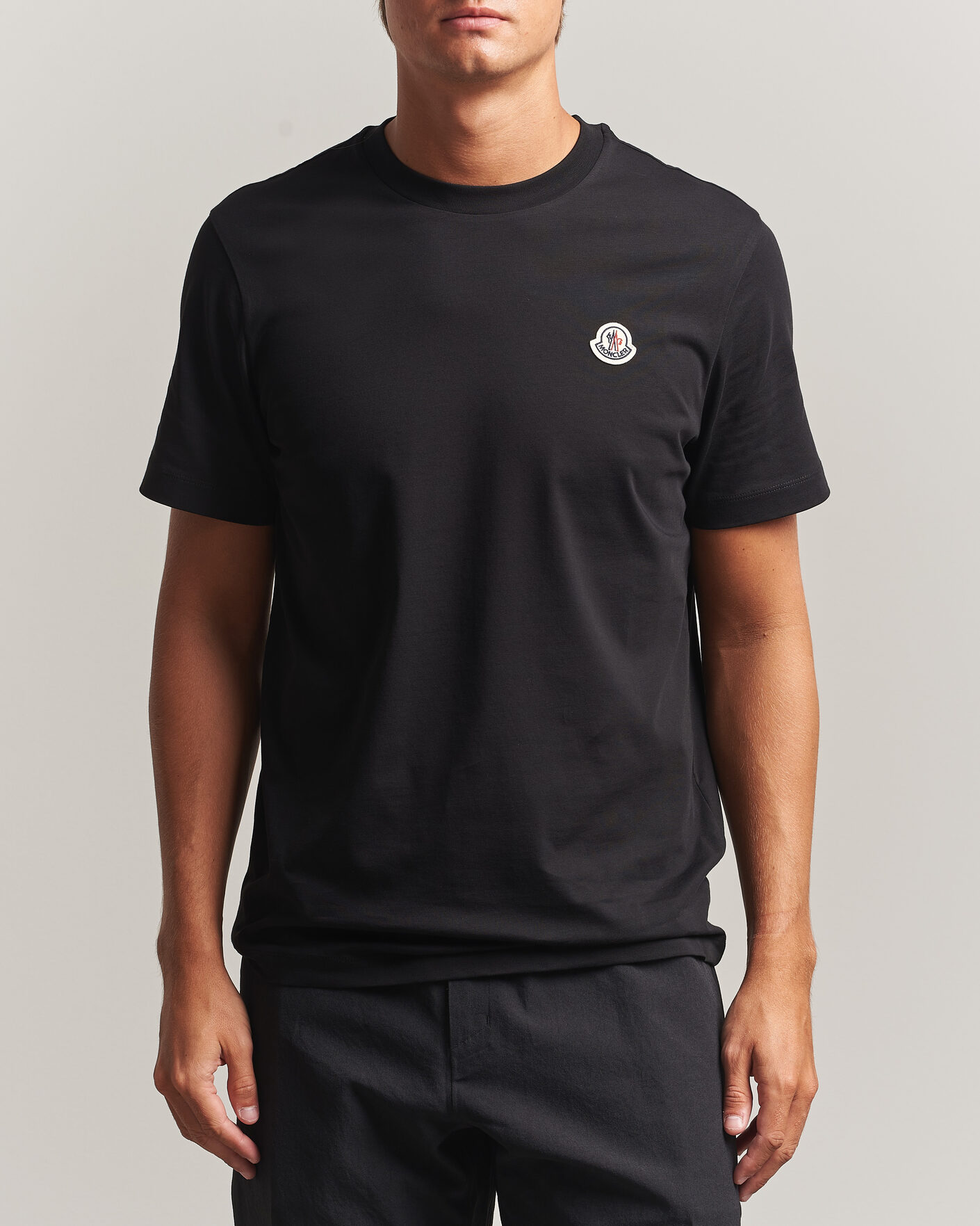 Mies | T-paidat | Moncler | 3-Pack Logo T-Shirts Black