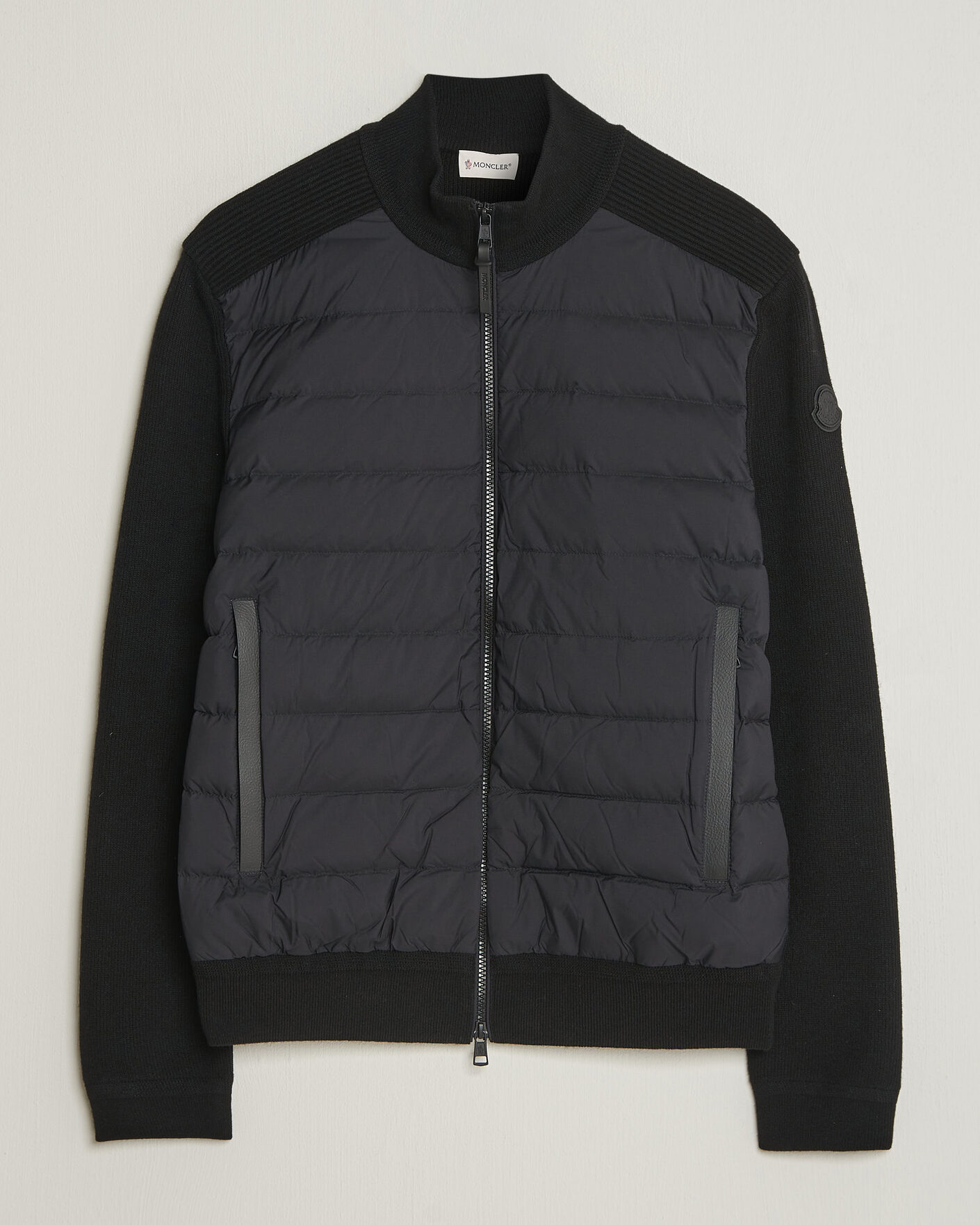 Mies | Takit | Moncler | Wool/Cashmere Hybrid Jacket Black
