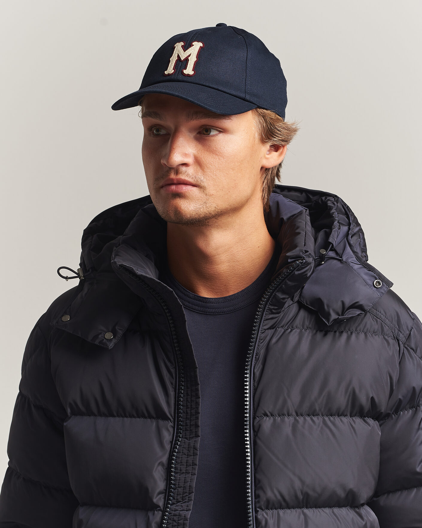 Mies | Päähineet | Moncler | College Logo Baseball Cap Navy
