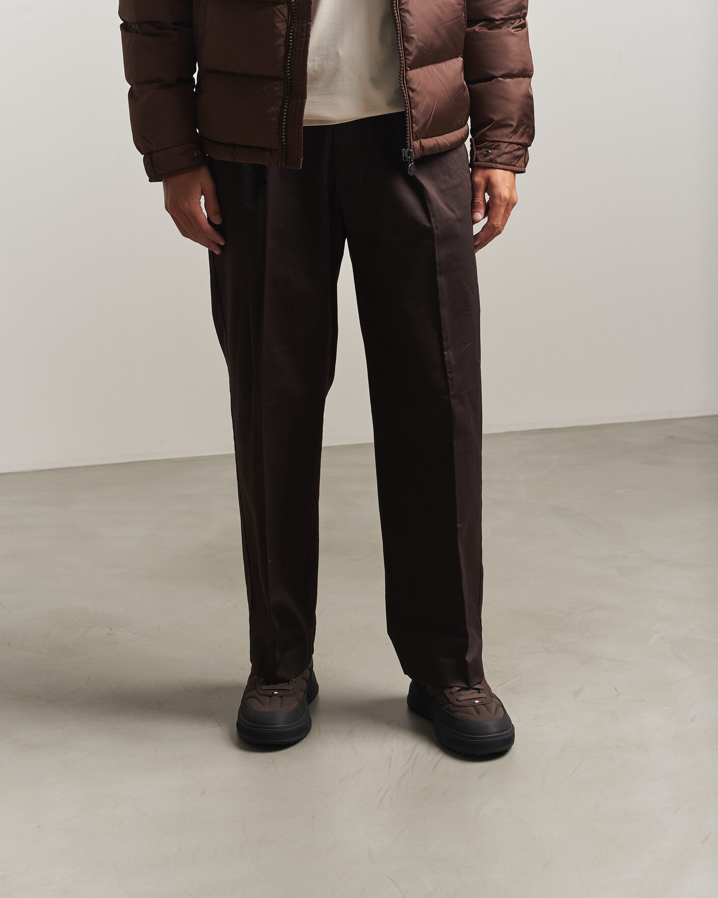 Mies | Tennarit | Moncler | Altive Low Top Sneakers Dark Brown