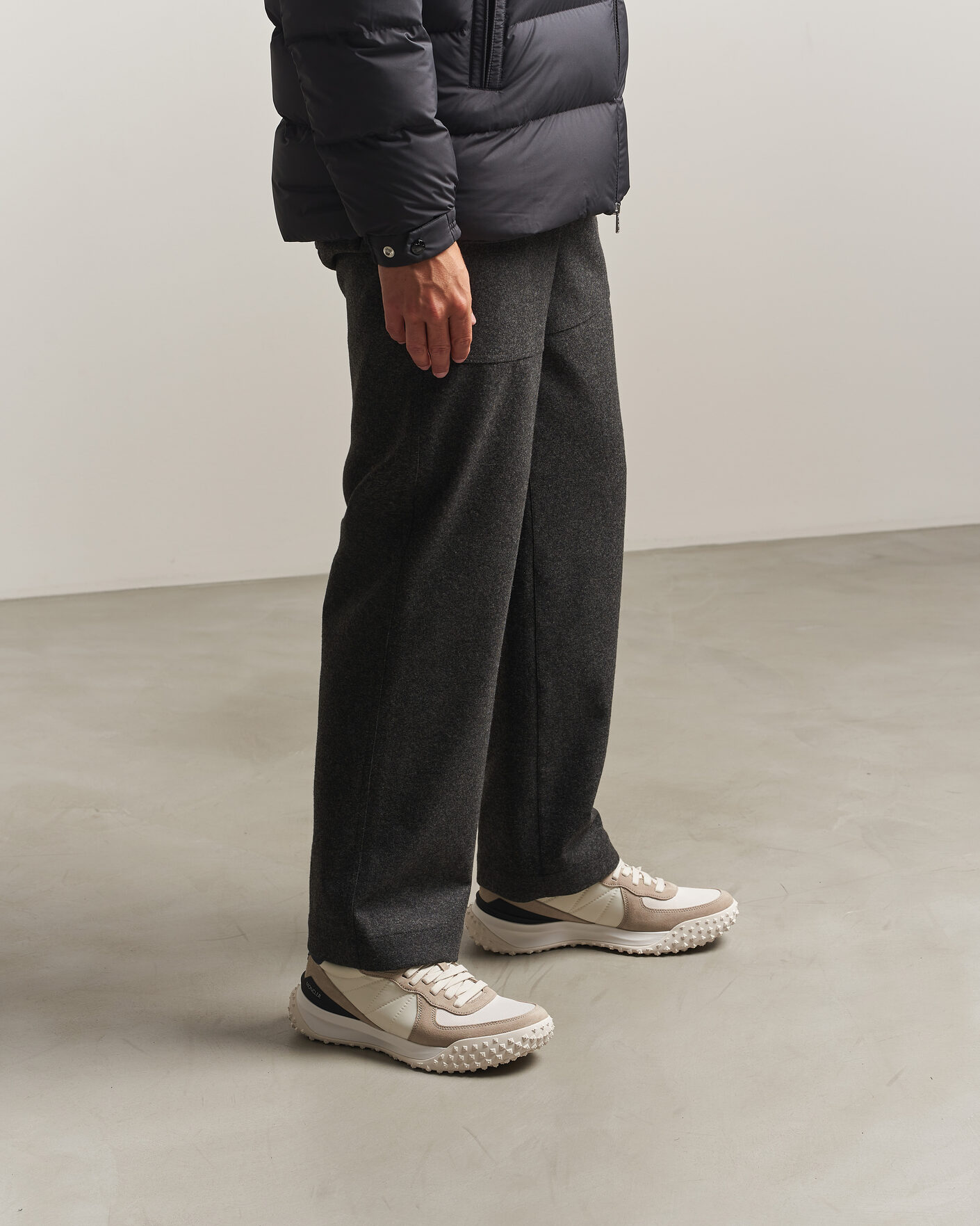 Mies | Tennarit | Moncler | City Trek Sneakers White
