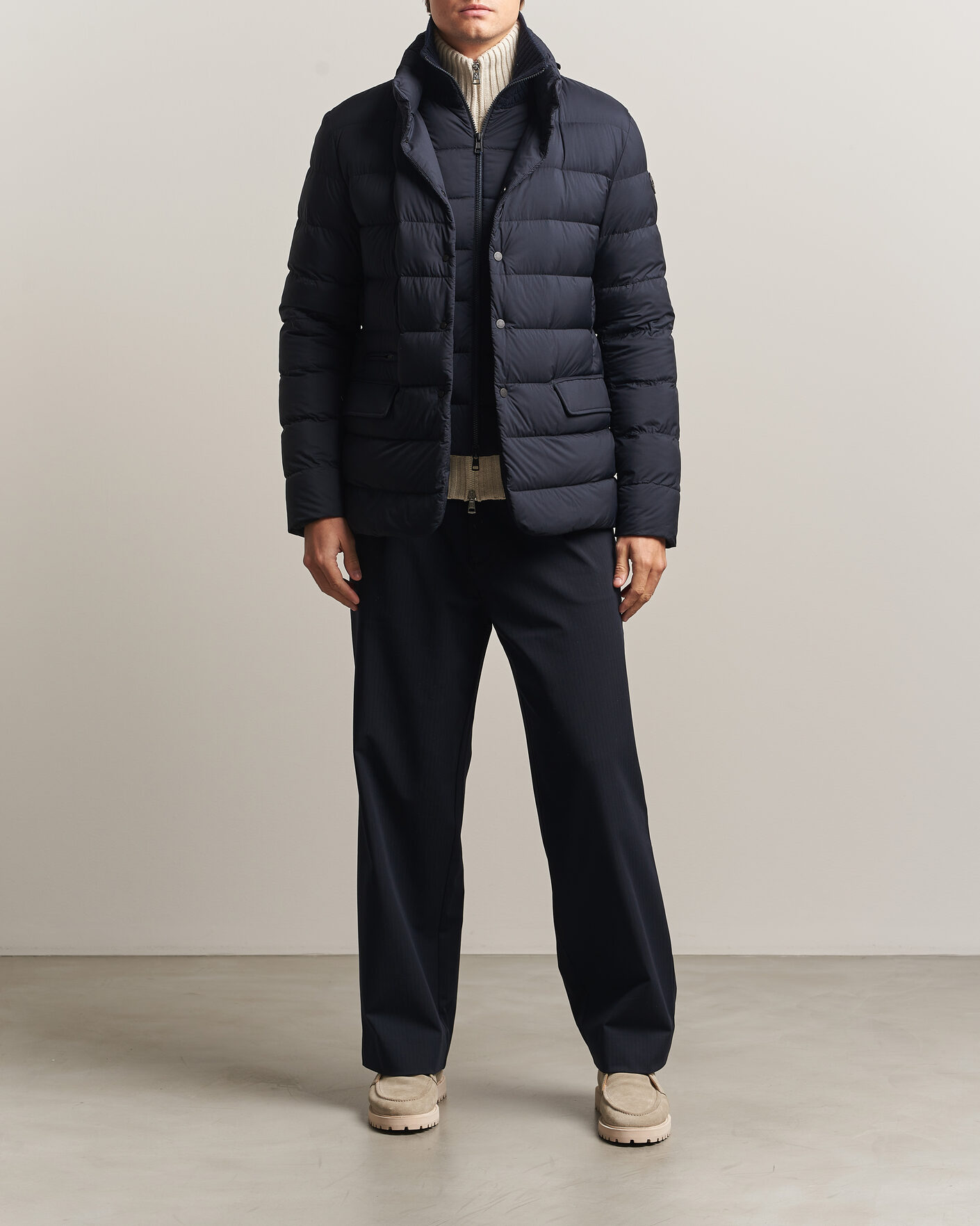 Mies | Takit | Moncler | Elarune Down Blazer Navy