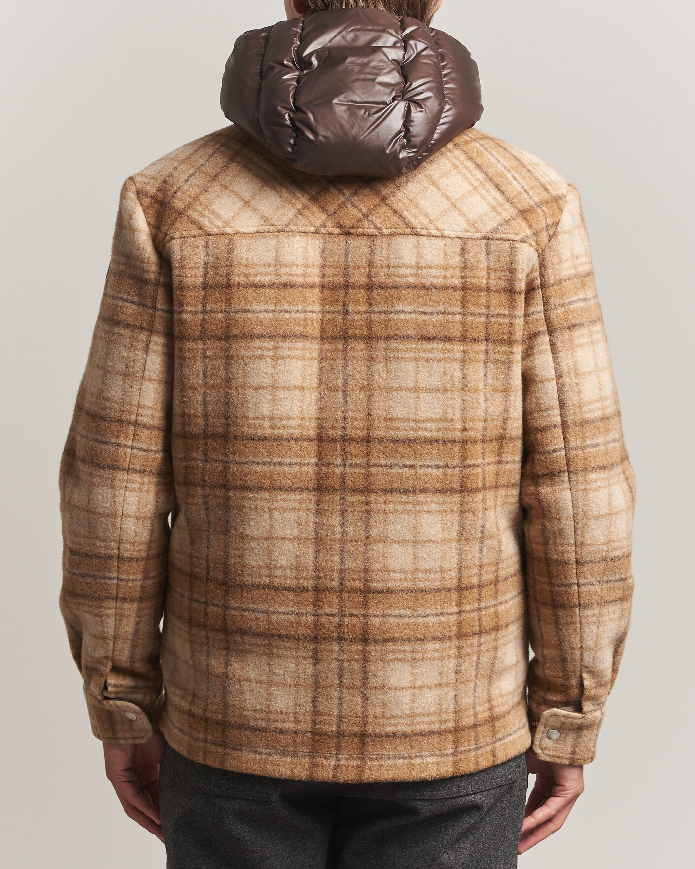 Mies | Takit | Moncler | Nyvalin Shirt Jacket Brown Check