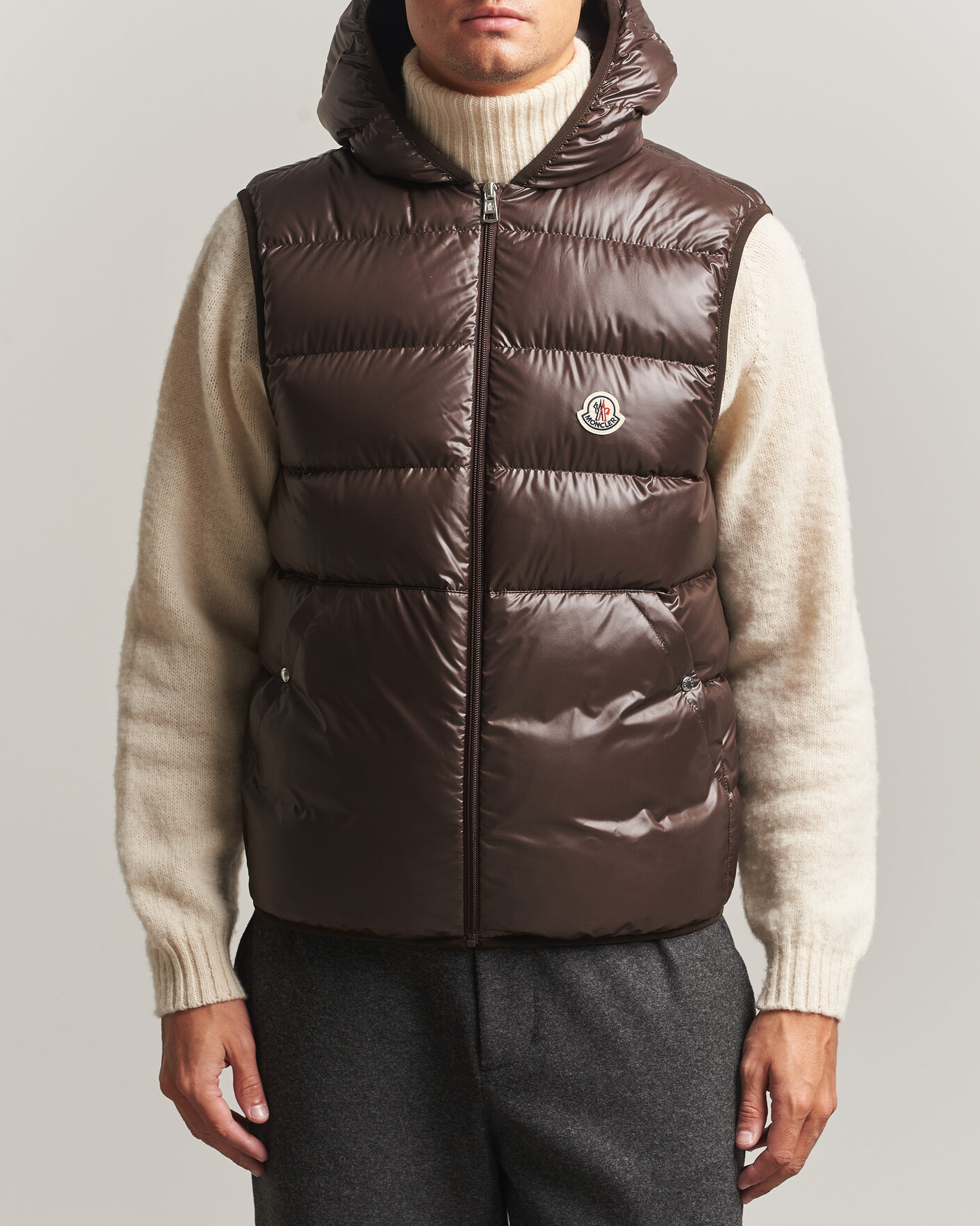 Mies | Takit | Moncler | Nyvalin Shirt Jacket Brown Check