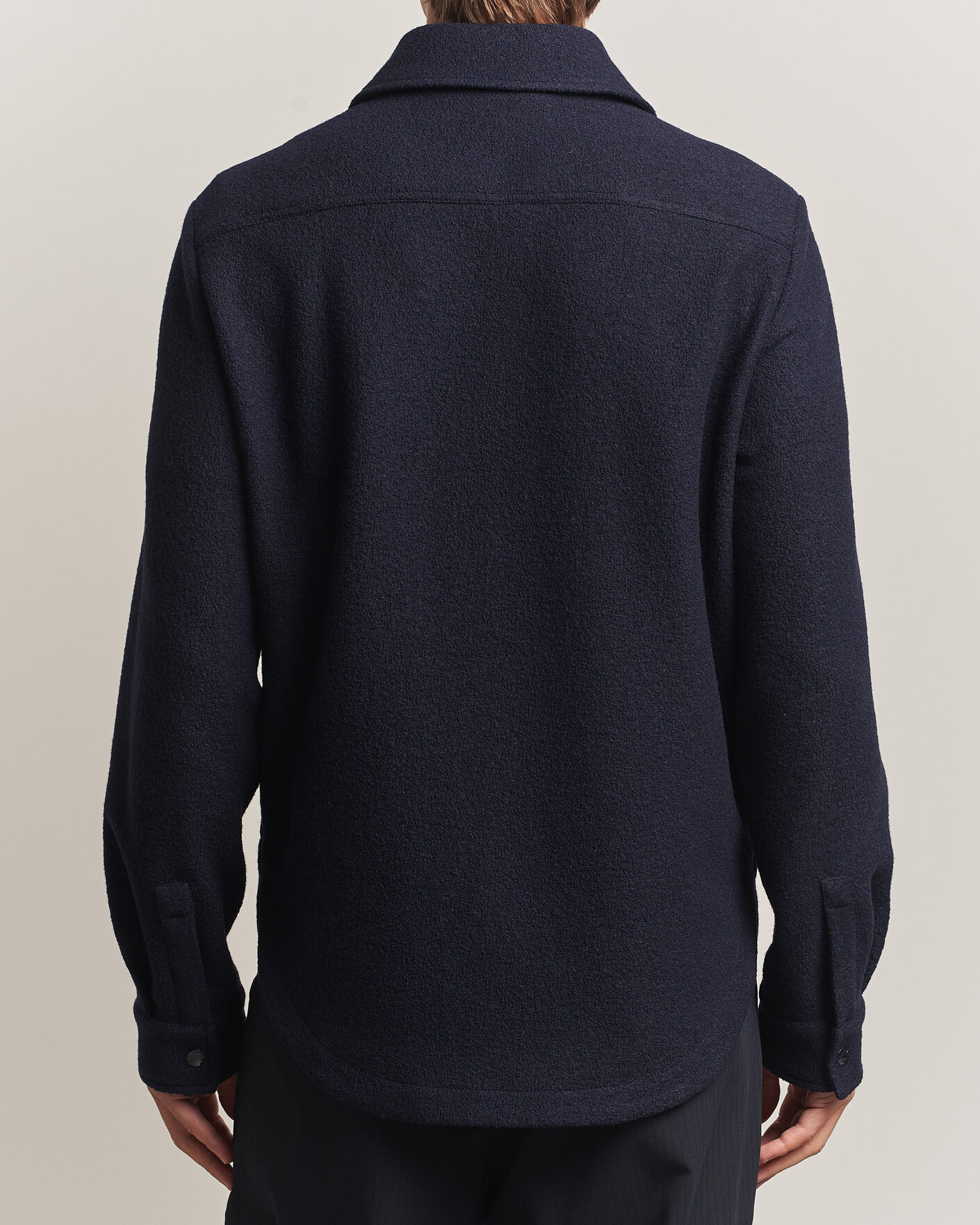Mies | Kauluspaidat | Moncler | Zip Overshirt Navy