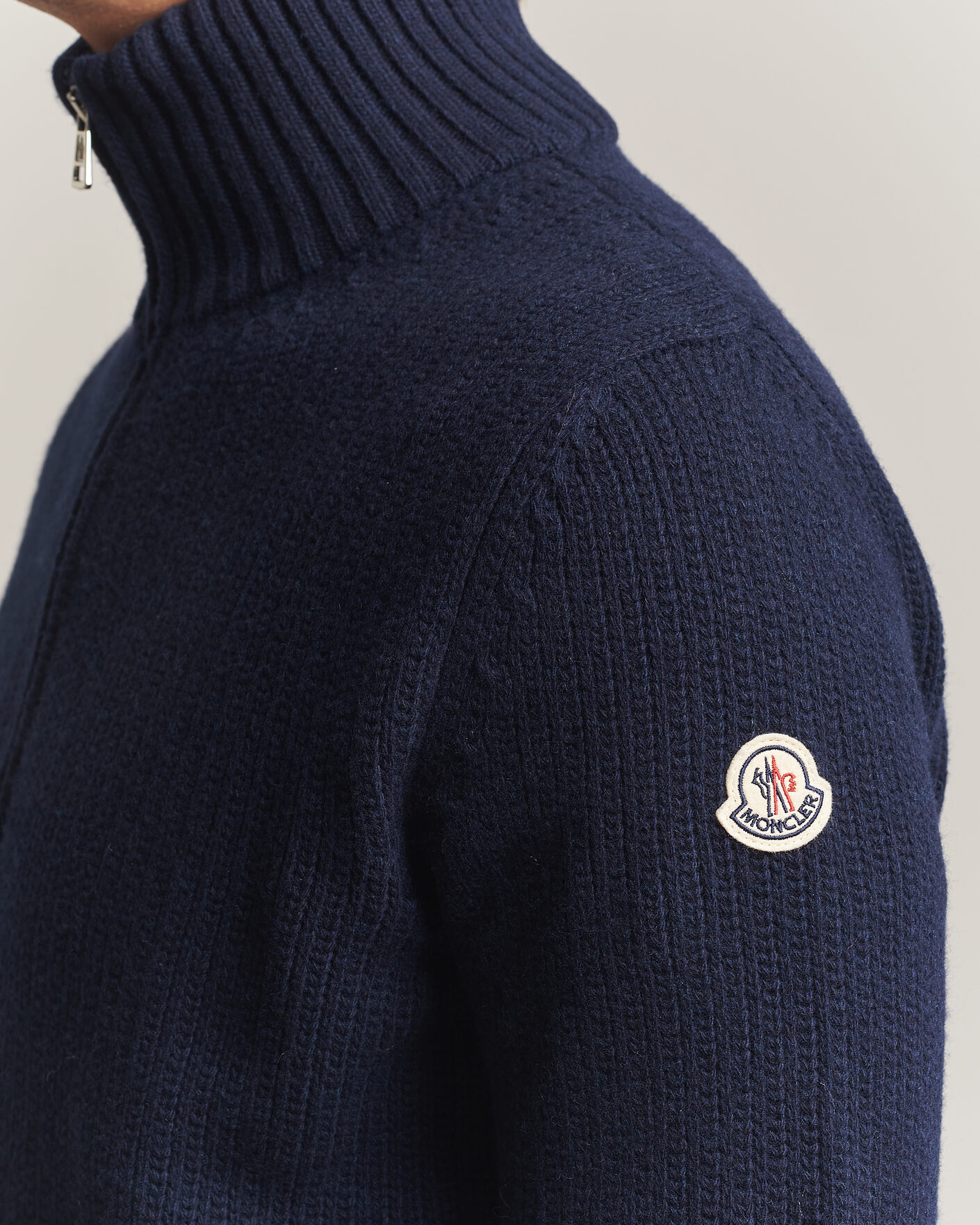 Mies | Puserot | Moncler | Full Zip Cardigan Navy