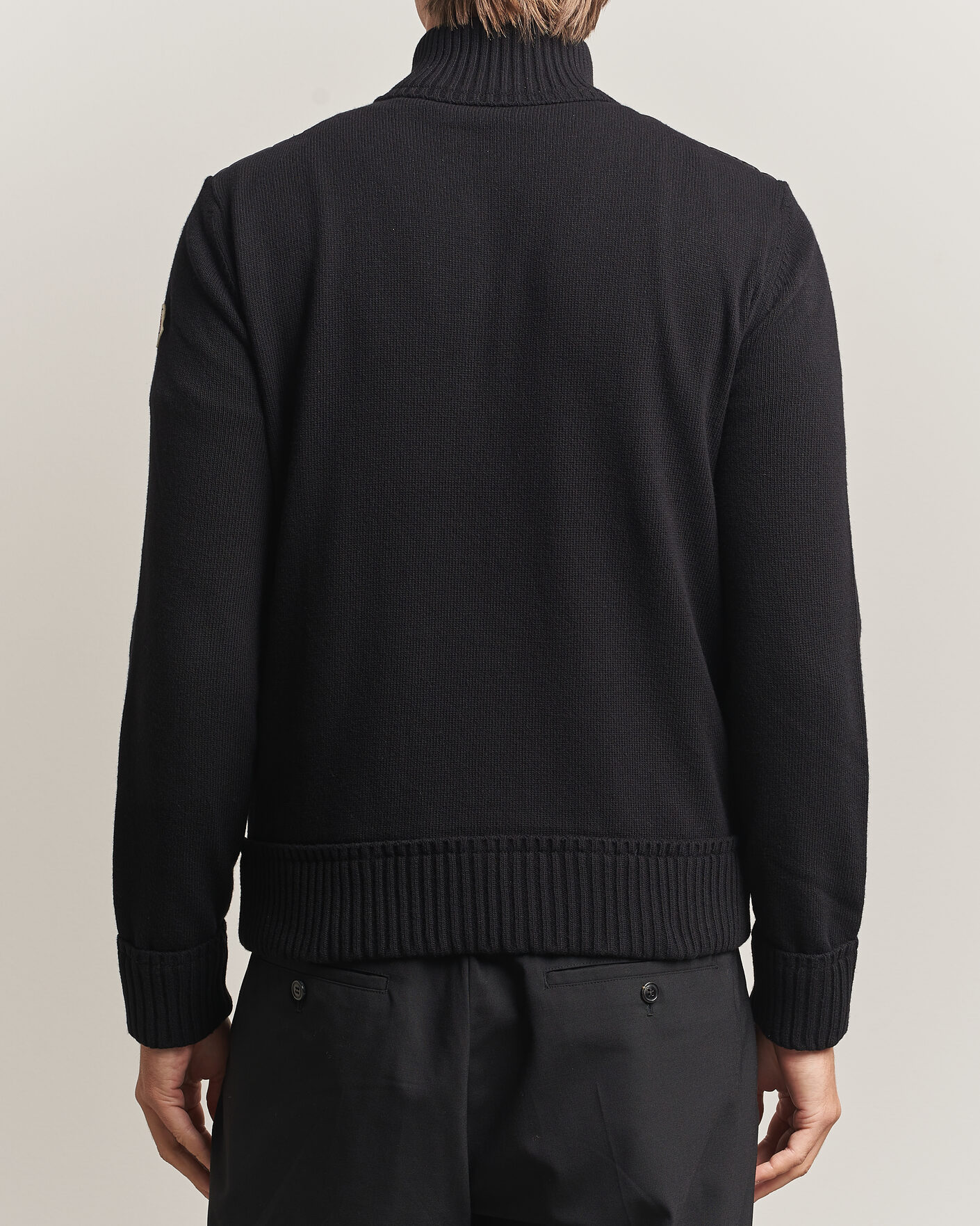 Mies | Takit | Moncler | Quilted Hybrid Jacket Black
