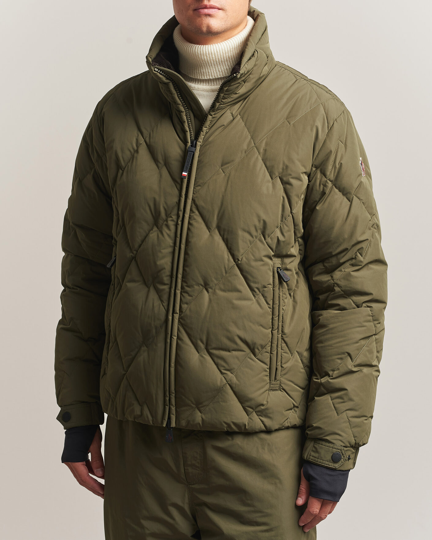 Mies | Takit | Moncler Grenoble | Bramas Quilted Jacket Olive