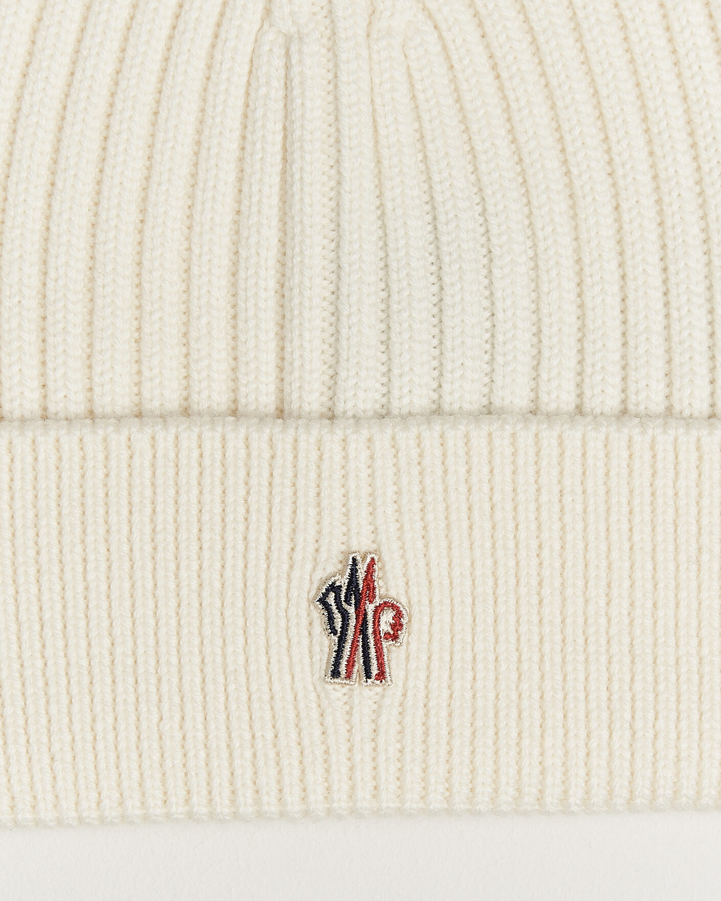 Mies | Pipot | Moncler Grenoble | Rib Wool Beanie Off White