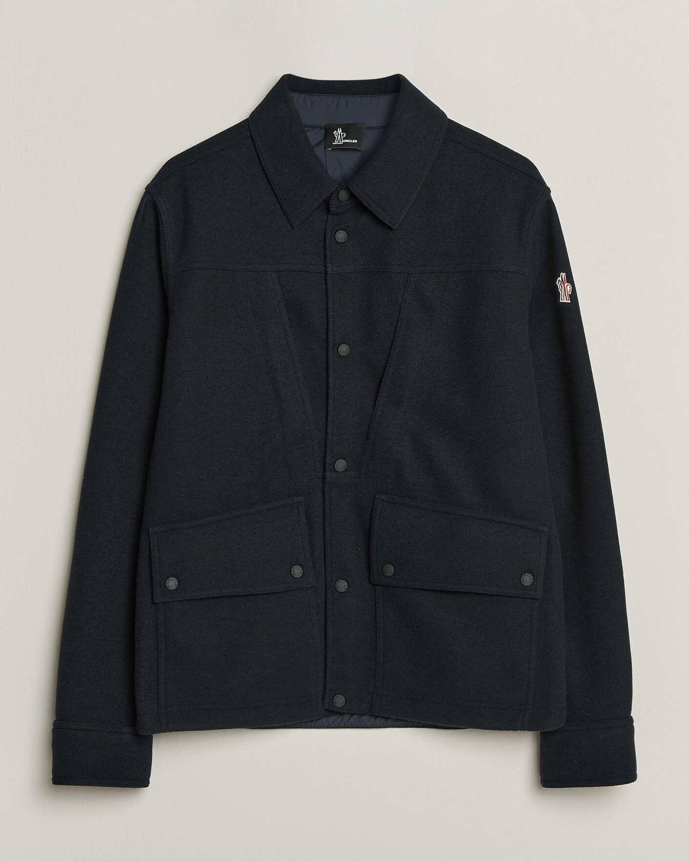 Mies | Takit | Moncler Grenoble | Brushed Shirt Jacket Navy