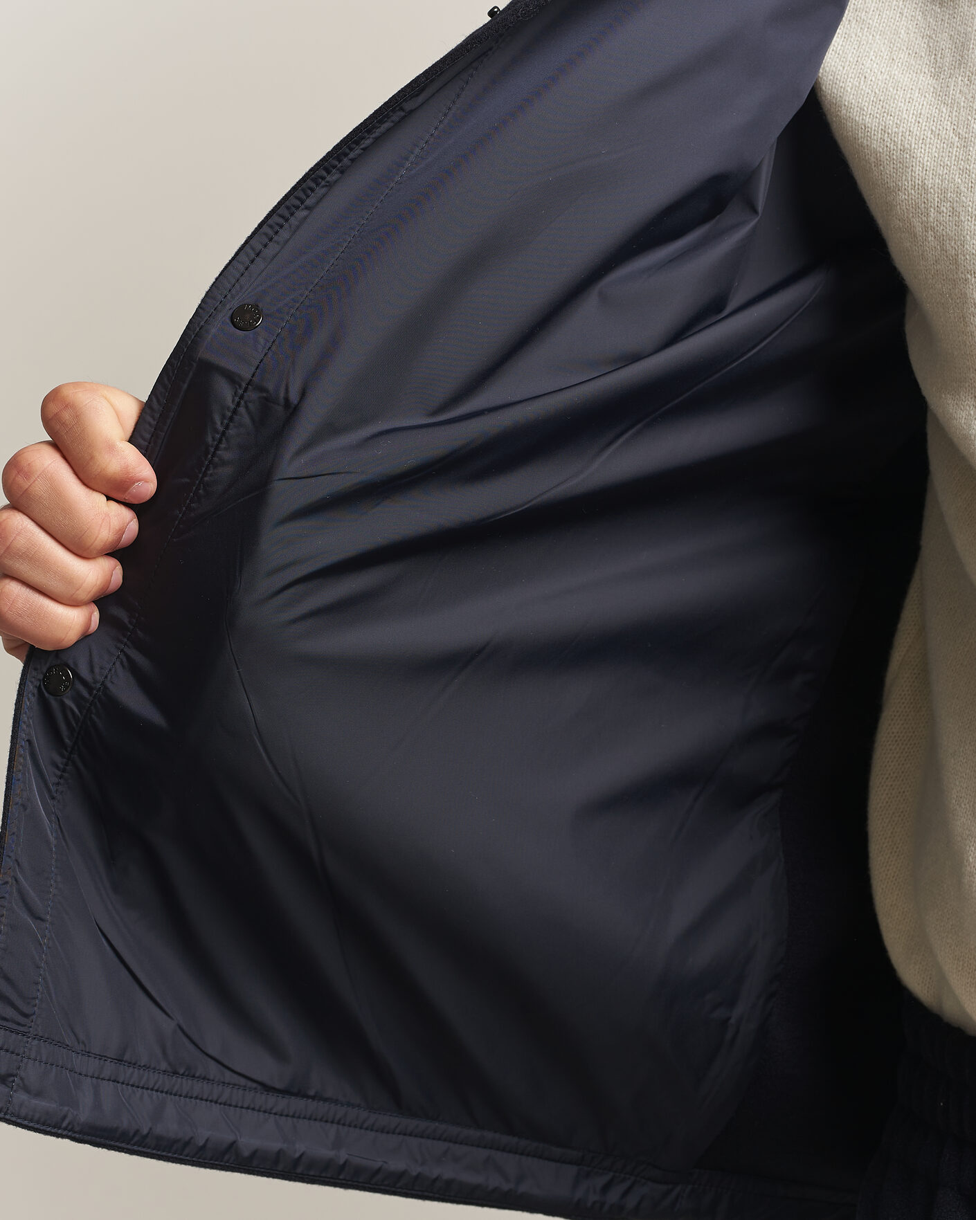 Mies | Takit | Moncler Grenoble | Brushed Shirt Jacket Navy