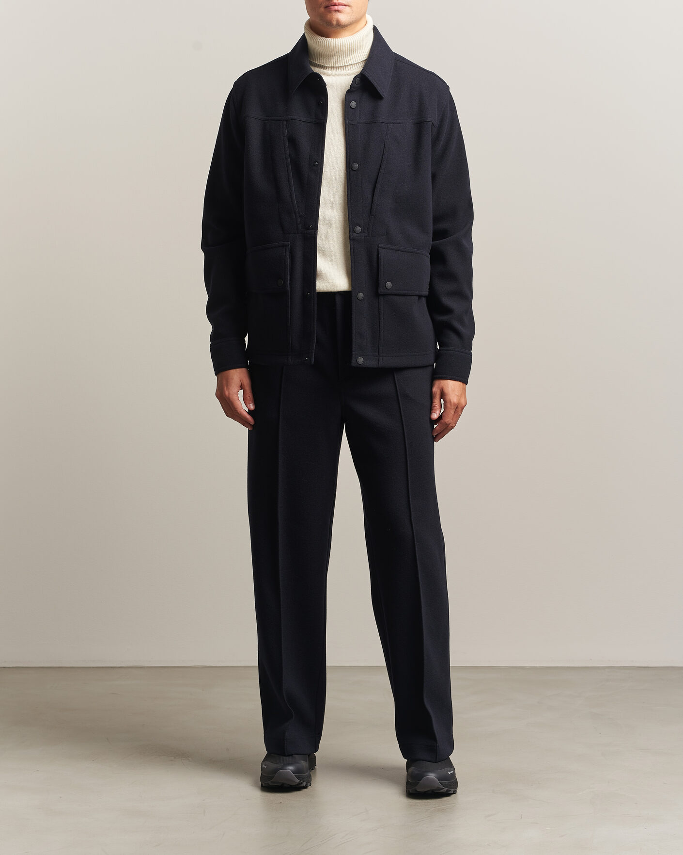 Mies | Housut | Moncler Grenoble | Brushed Pants Navy
