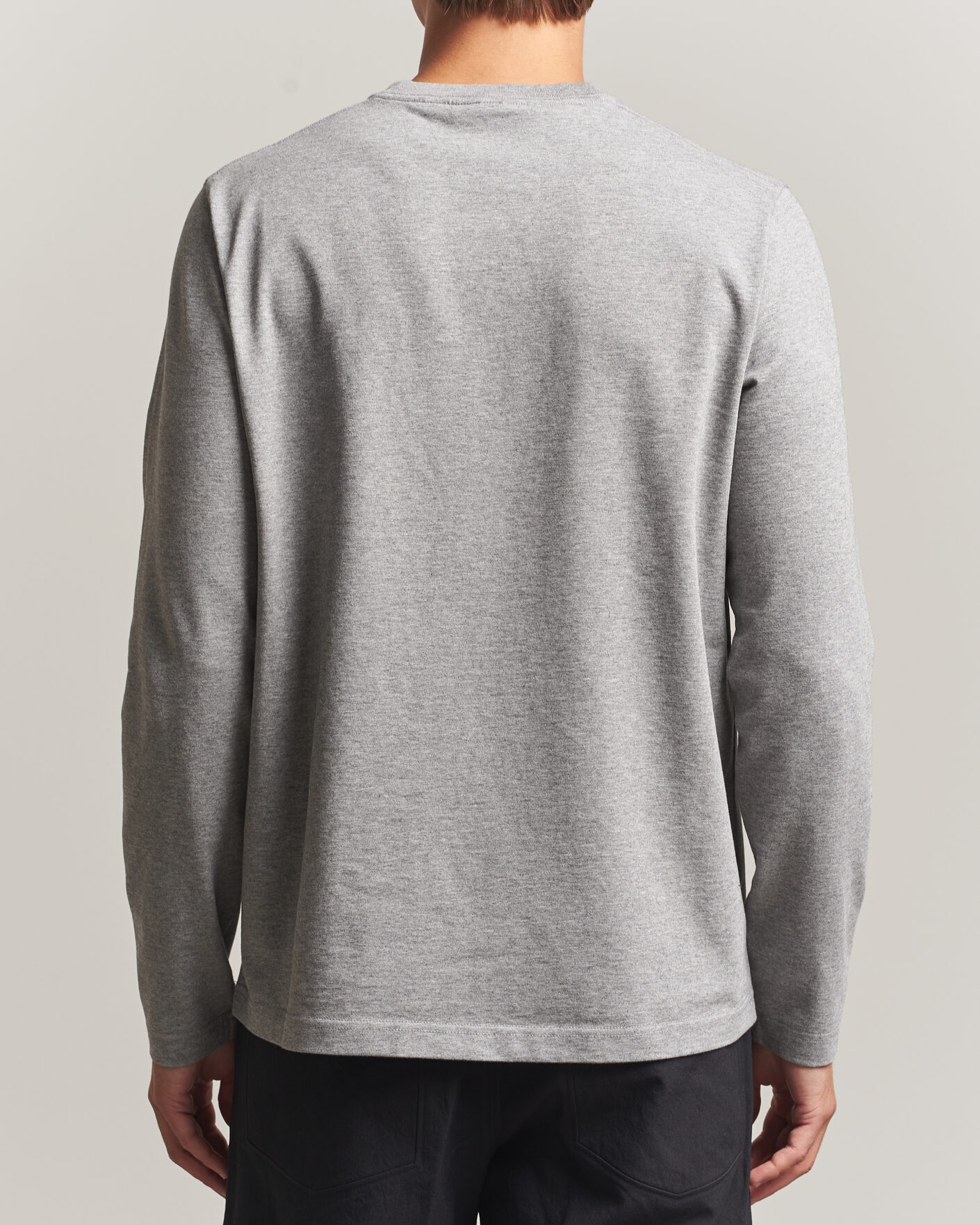 Mies | T-paidat | Canada Goose | Vantage Long Sleeve T-Shirt Stone Heather