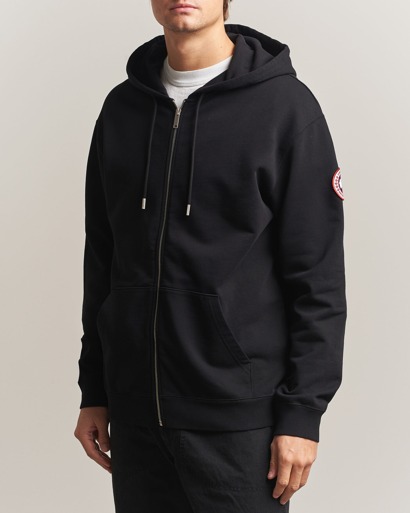 Mies | Puserot | Canada Goose | Loon Full Zip Hoodie Black
