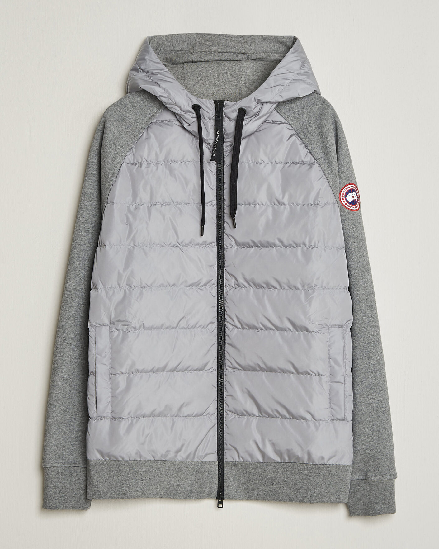 Mies | Takit | Canada Goose | Hybridge Huron Full Zip Hoody Stone Heather