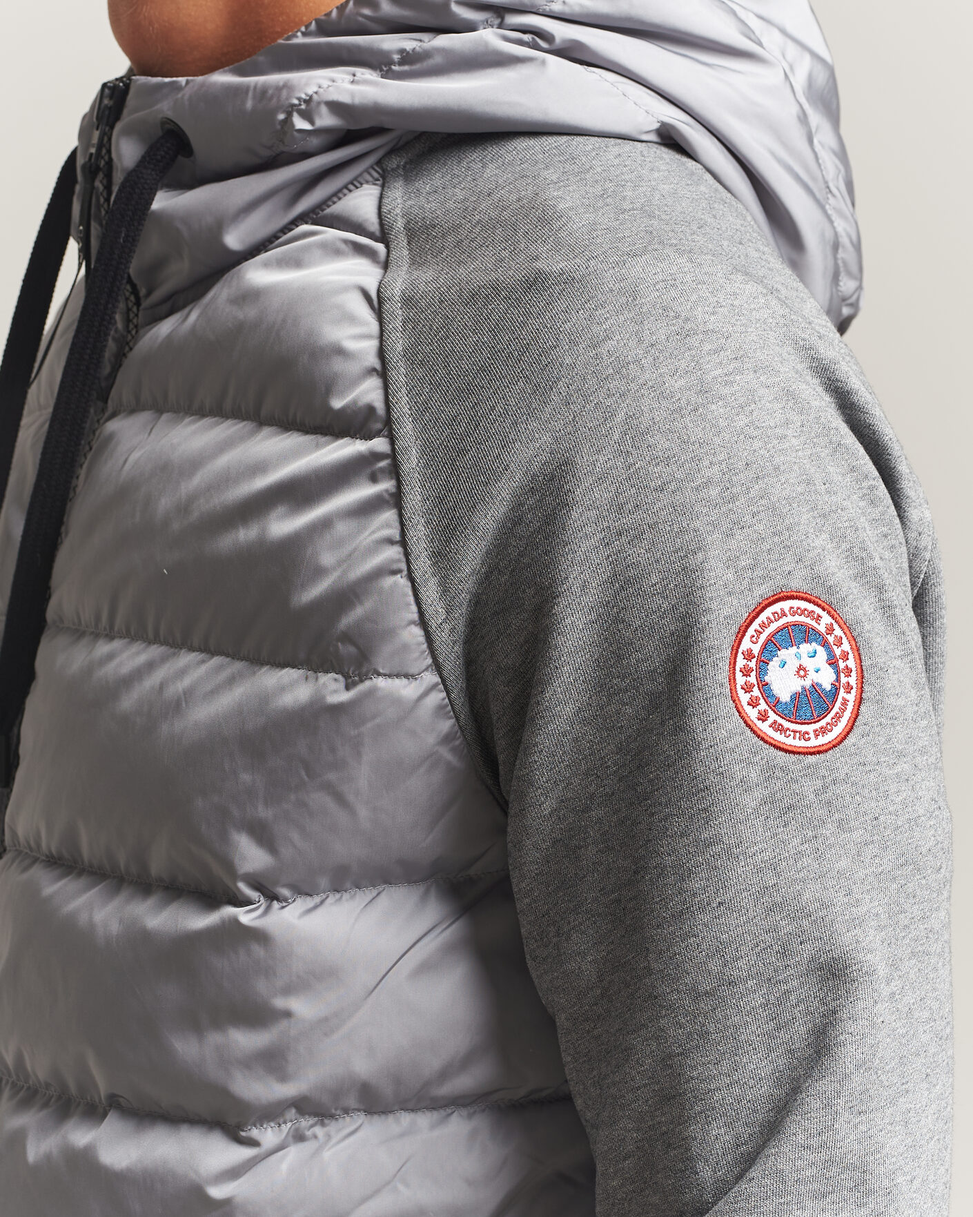 Mies | Takit | Canada Goose | Hybridge Huron Full Zip Hoody Stone Heather