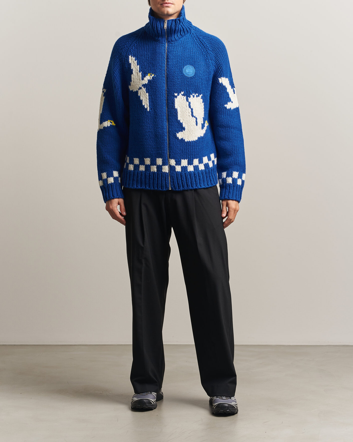 Mies | Puserot | Canada Goose | Moisie Knit Jacket Arctic Goose
