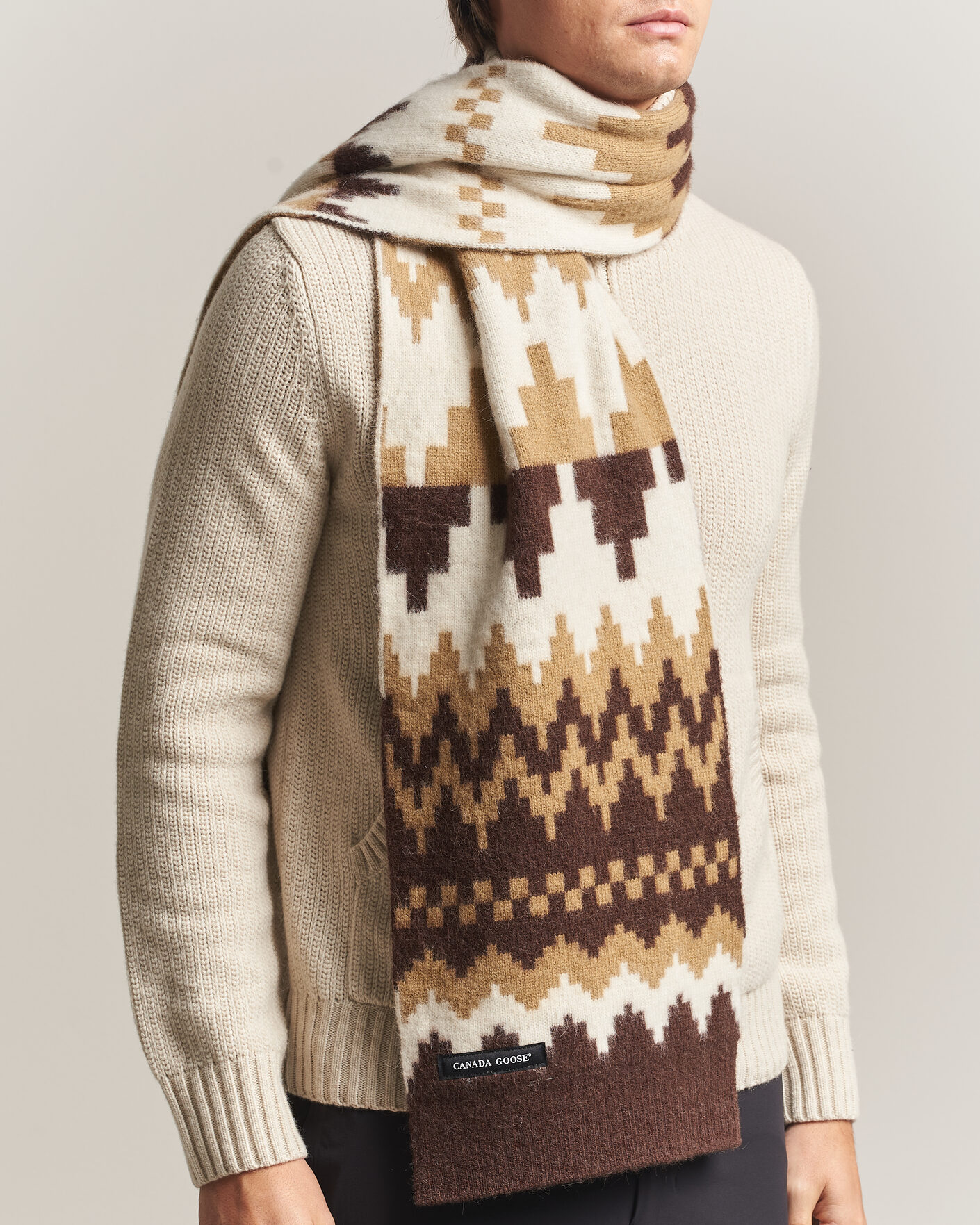 Mies | Kaulaliinat | Canada Goose | Fair Isle Scarf Glacier Woods