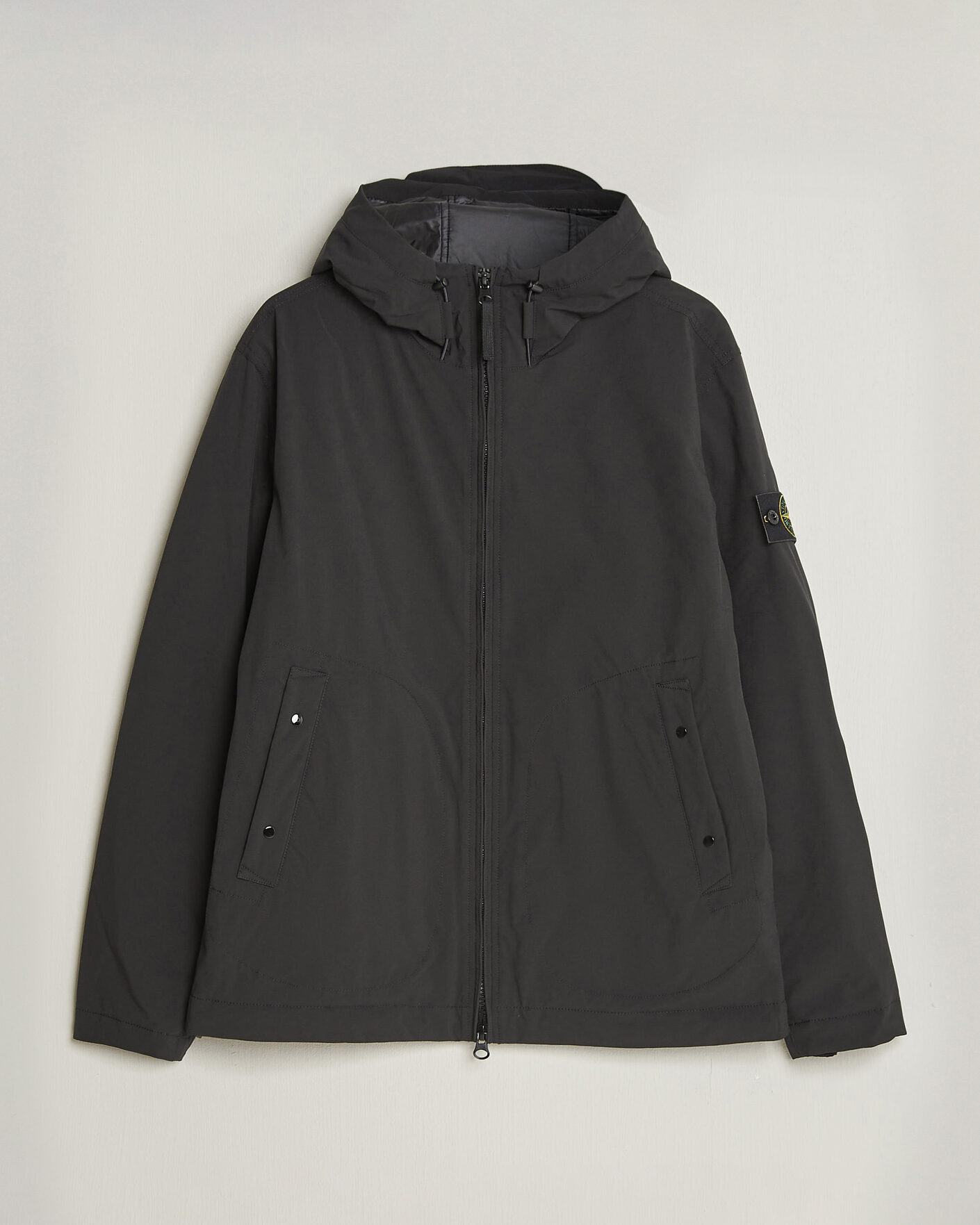 Mies | Takit | Stone Island | Short Soft Shell Parka Black